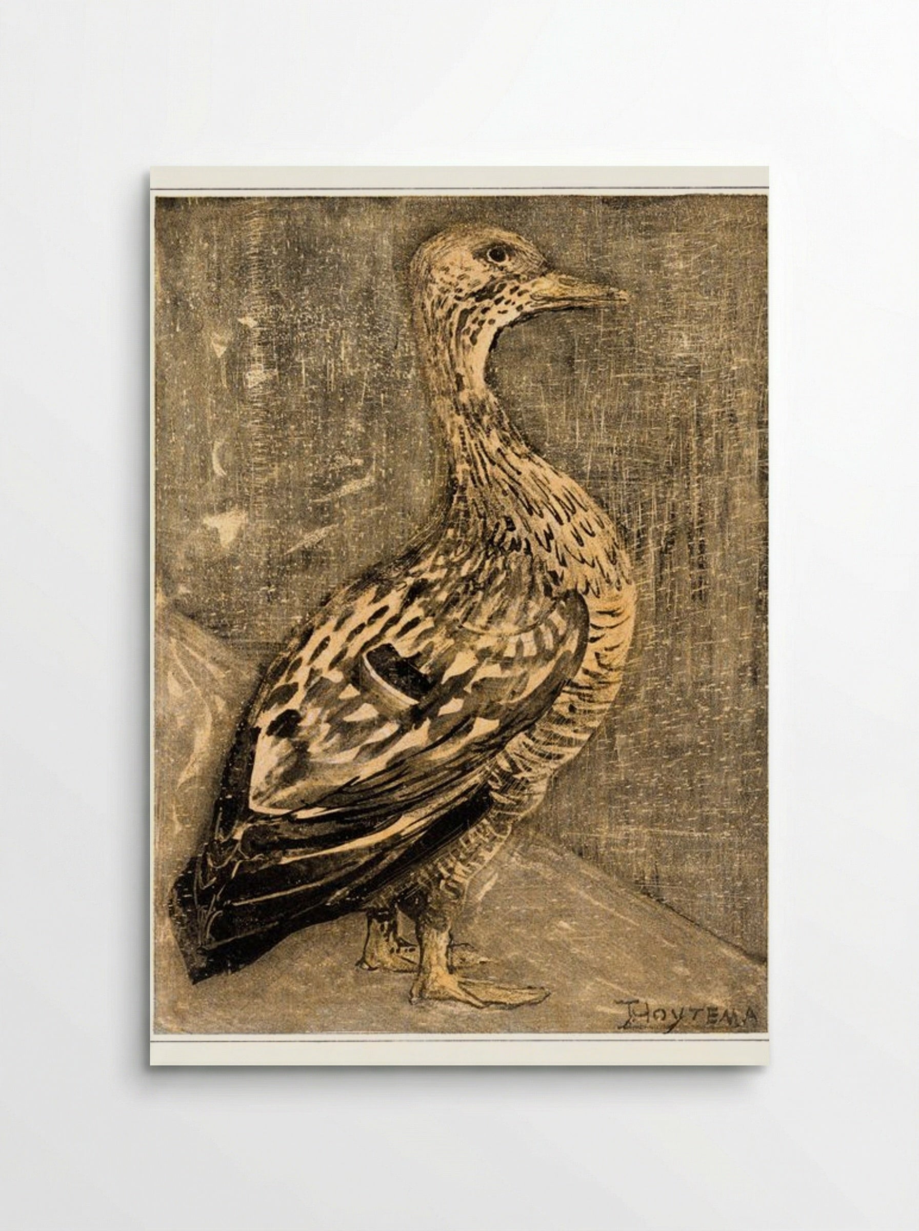 Standing Duck - Theo van Hoytema - Poster