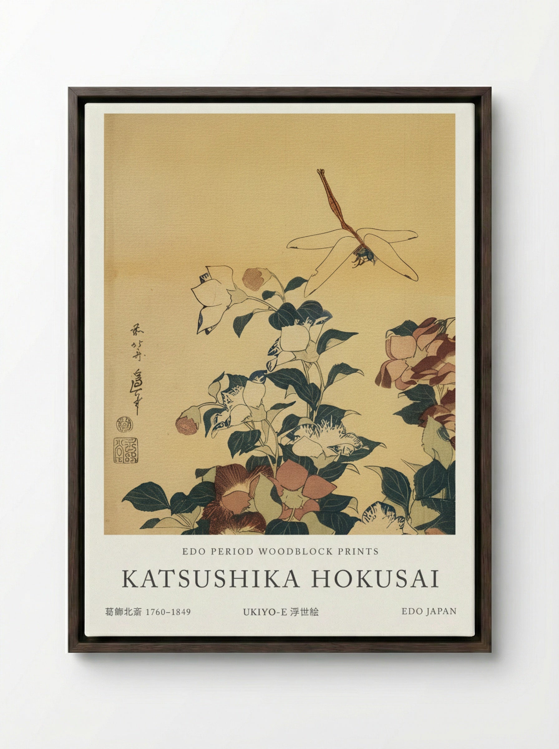 Bluebells and Dragonflies – Fine Art Print