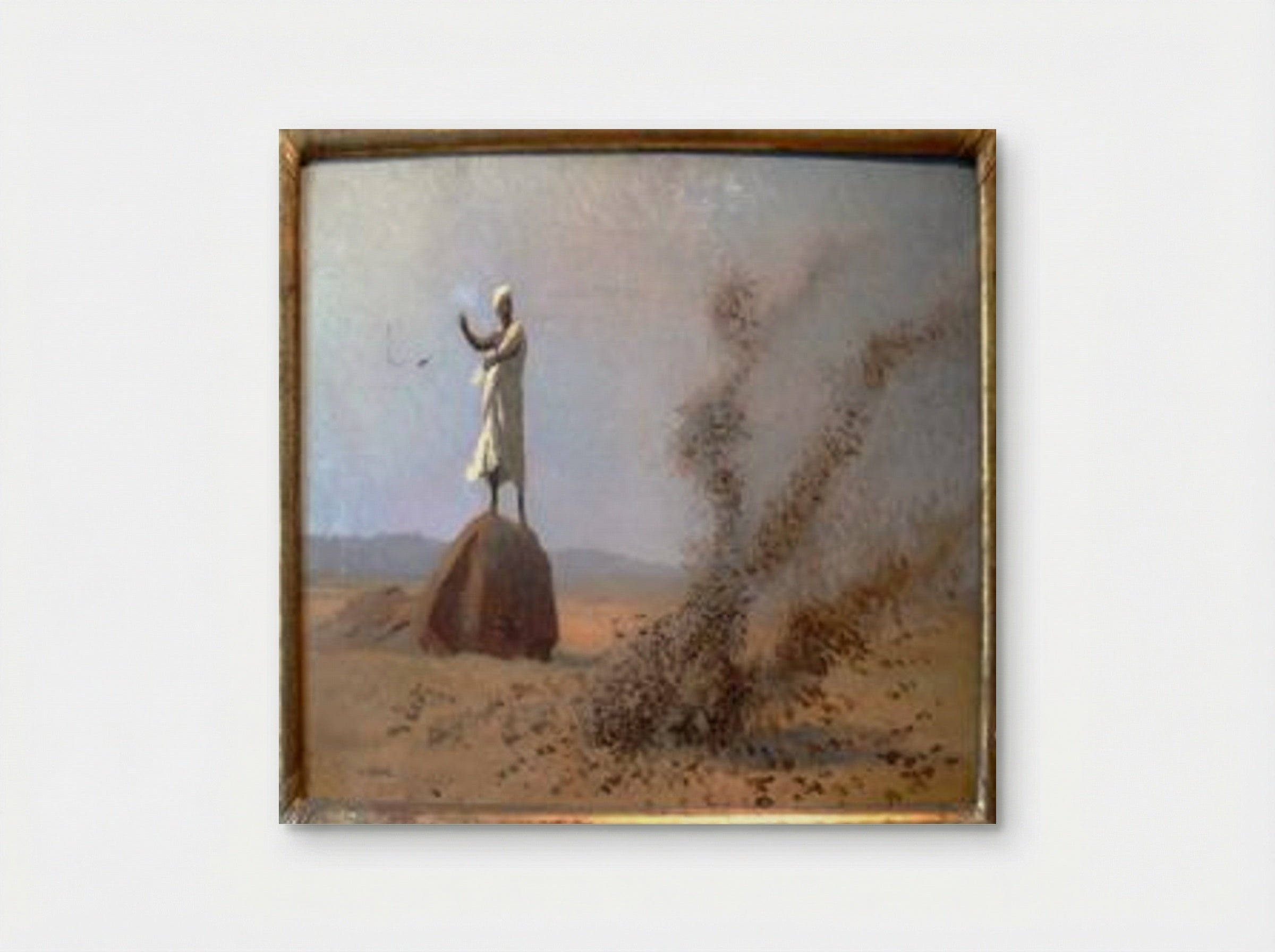 Arab Frightening Larks Away (Unfinished) - Jean-Léon Gérôme - Poster