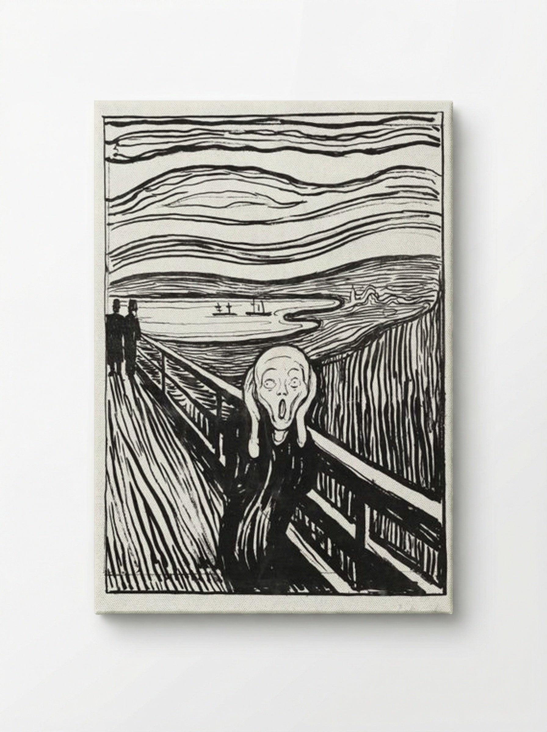 The Scream - Edvard Munch - Canvas