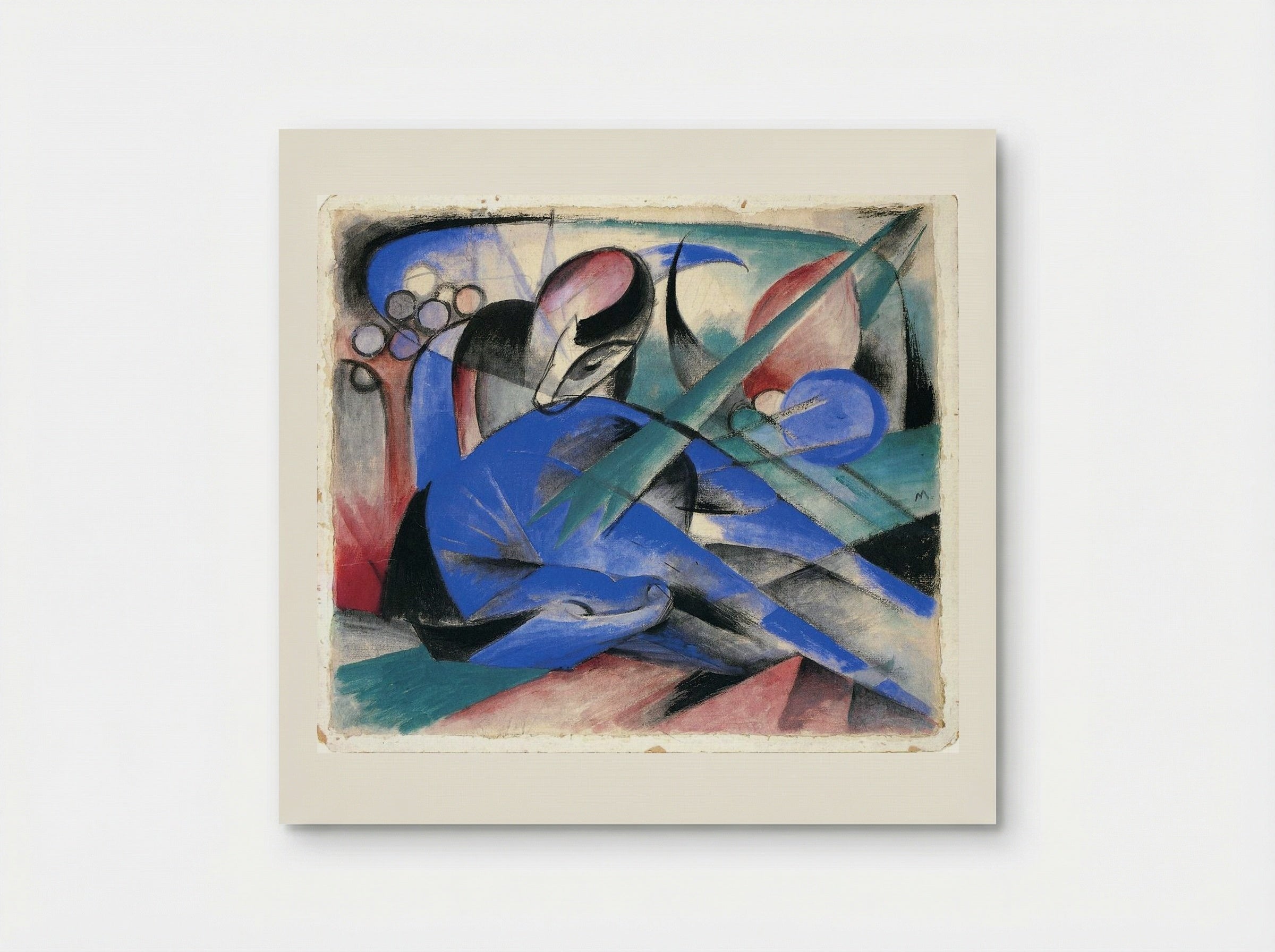 Horse Asleep - Franz Marc - Poster