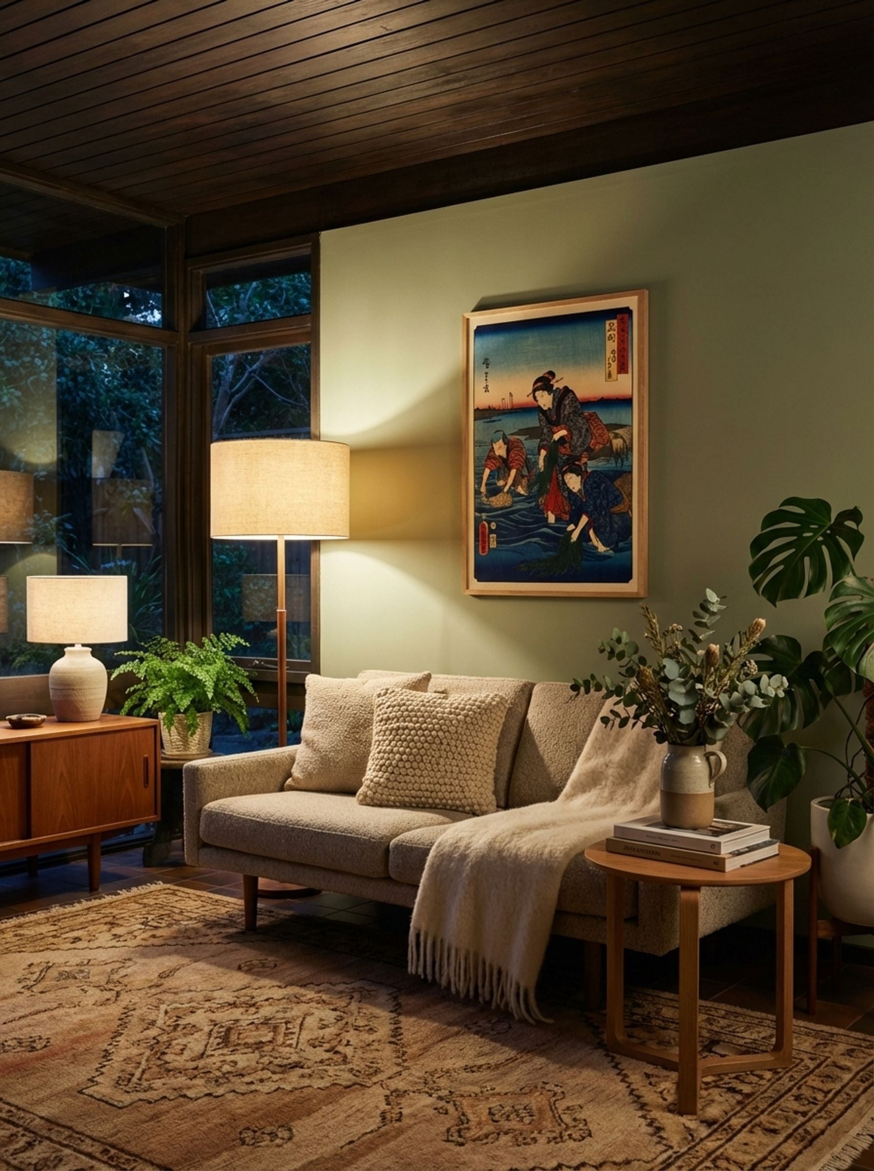 Seaweed Gatherers at Omori - Utagawa Kuniyoshi - Lifestyle