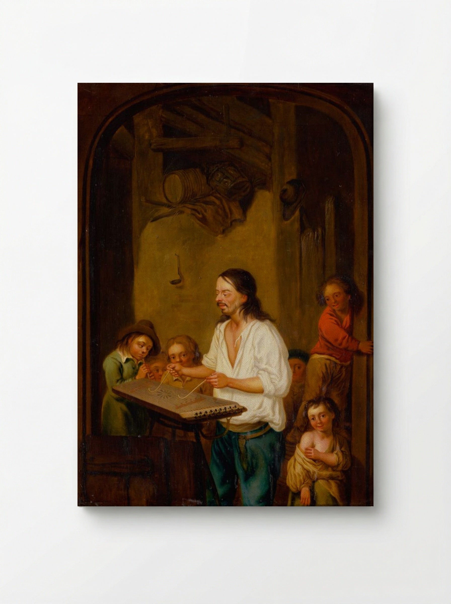 The Music Master - Jan Steen - Canvas