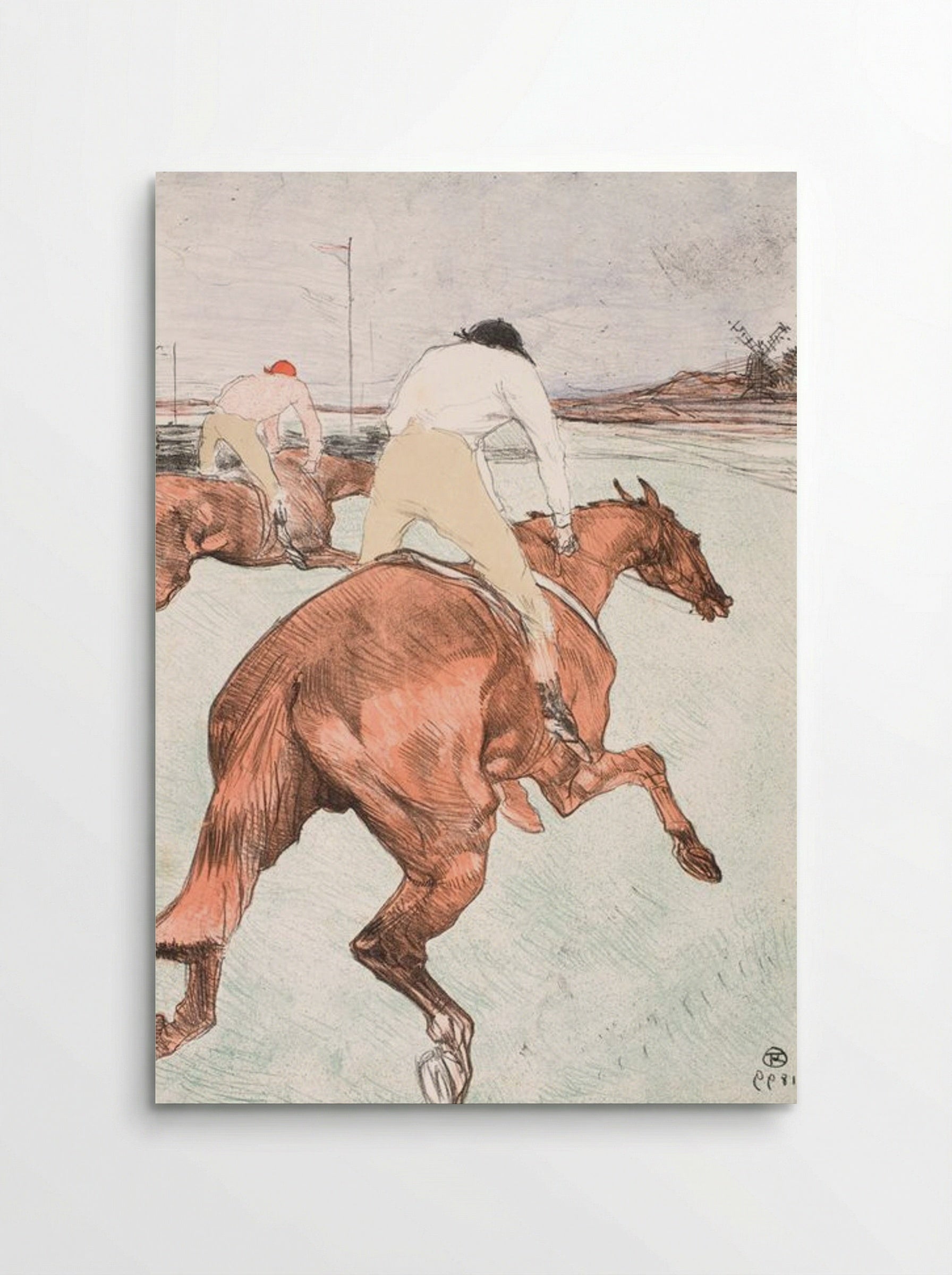 Le Jockey - Henri de Toulouse-Lautrec - Poster