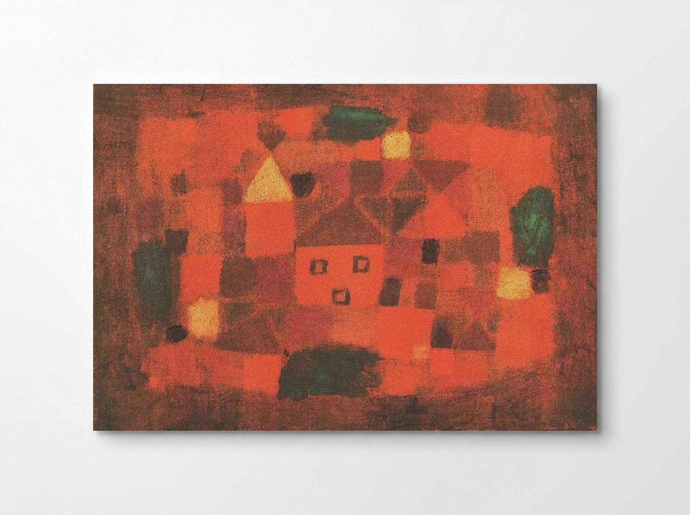 Landscape with Sunset - Paul Klee - Poster