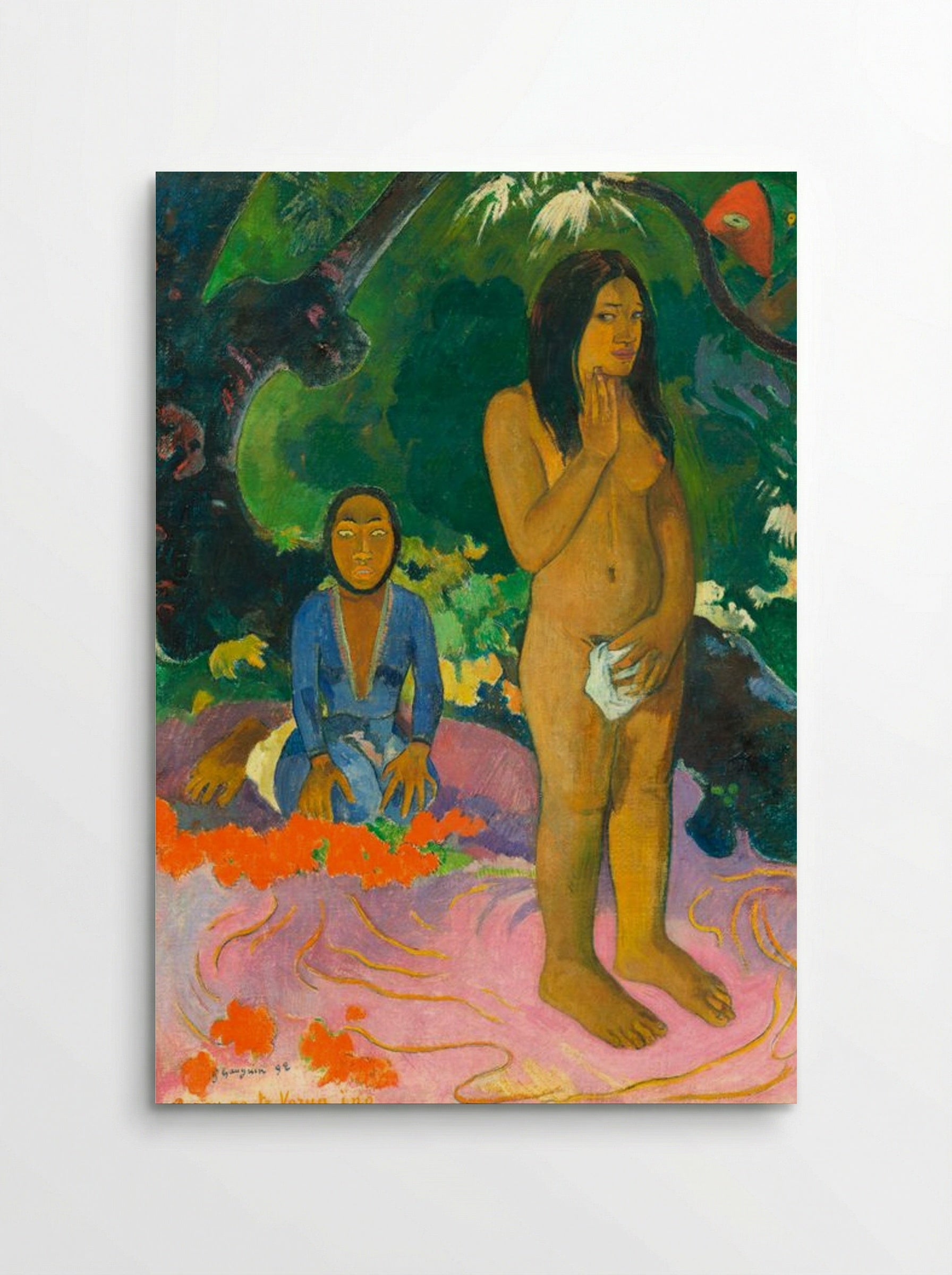 Words of the Devil - Paul Gauguin - Poster
