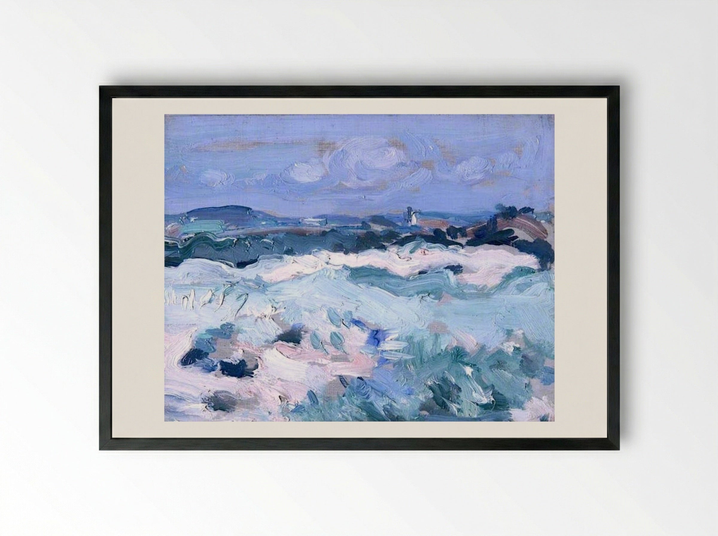 Barra - Samuel Peploe - Framed Print Black