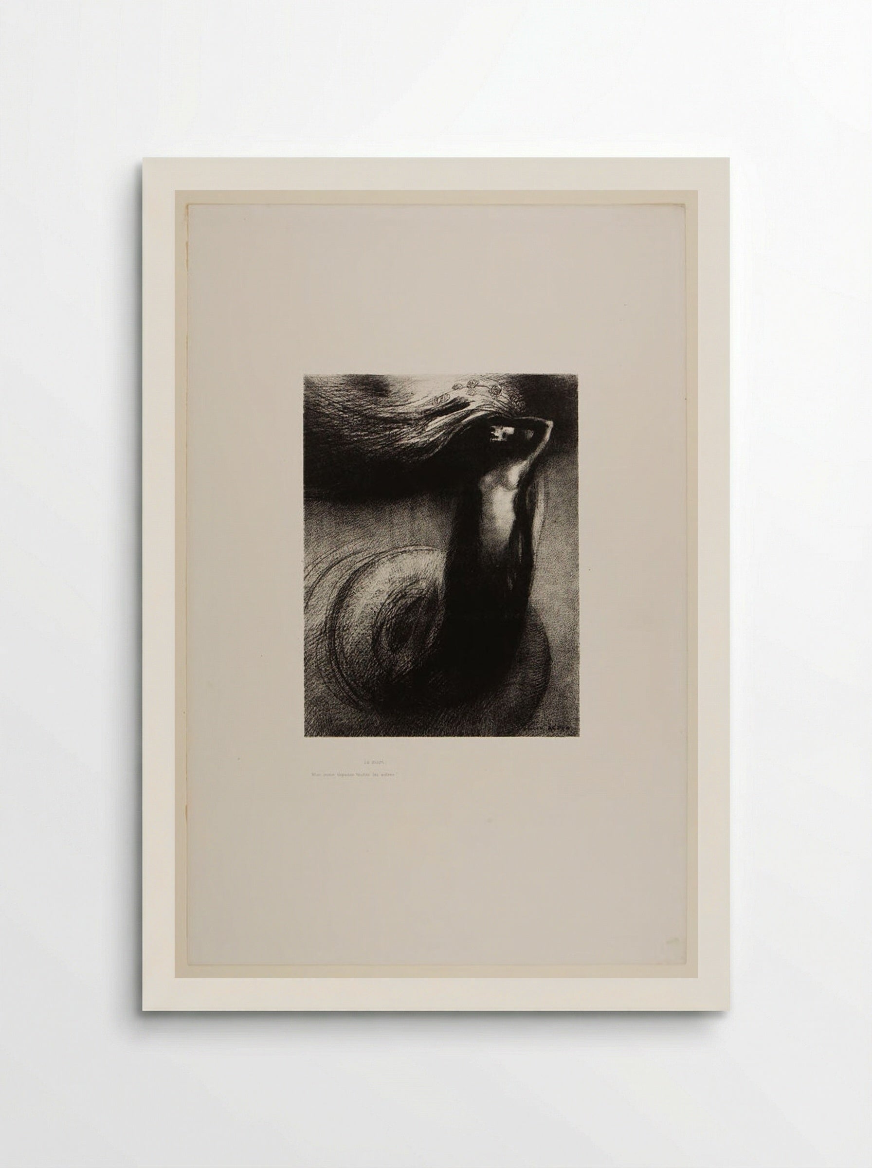 Death... (La Mort) - Odilon Redon - Poster