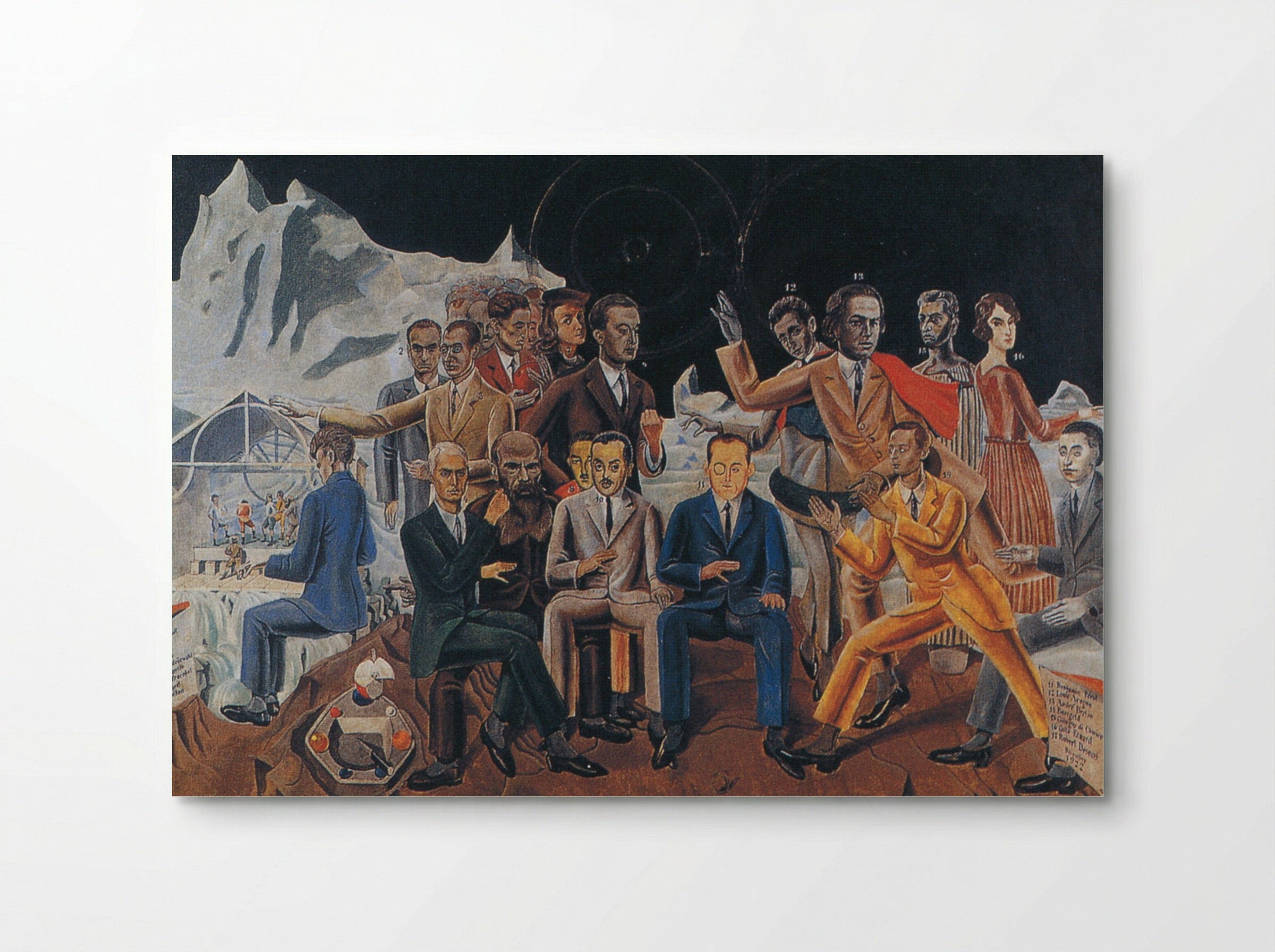 A Friends' Reunion - Kazimierz Zielenko - Poster