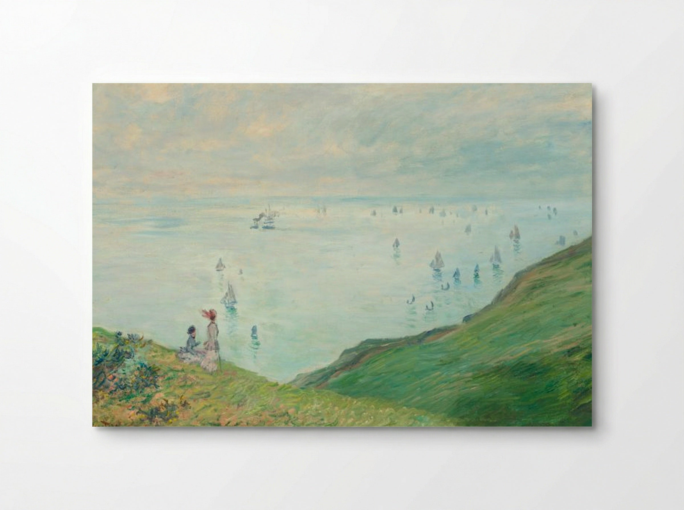 Cliffs at Pourville - Claude Monet - Poster