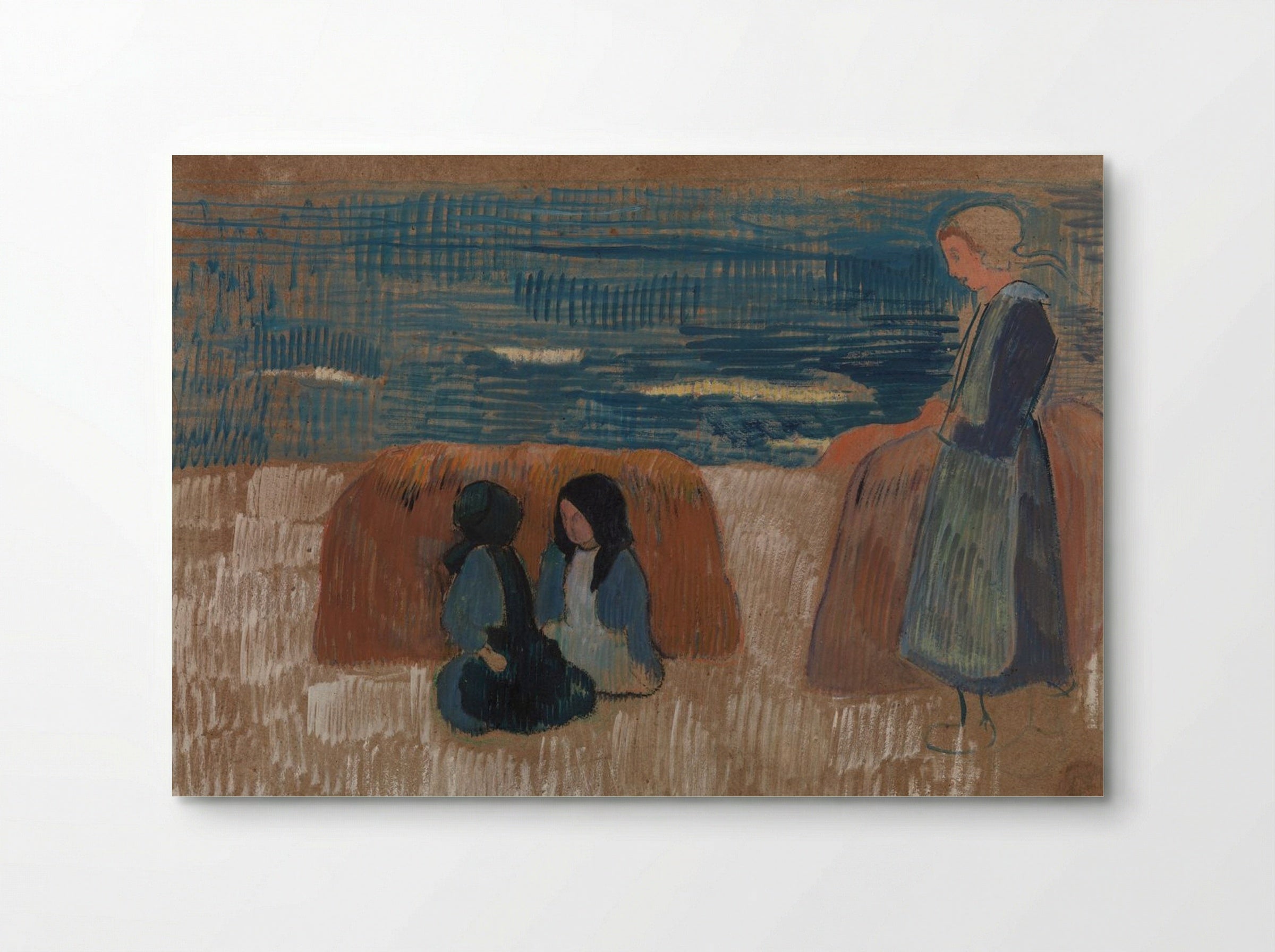 Breton Women by the Sea - Paul Sérusier - Poster