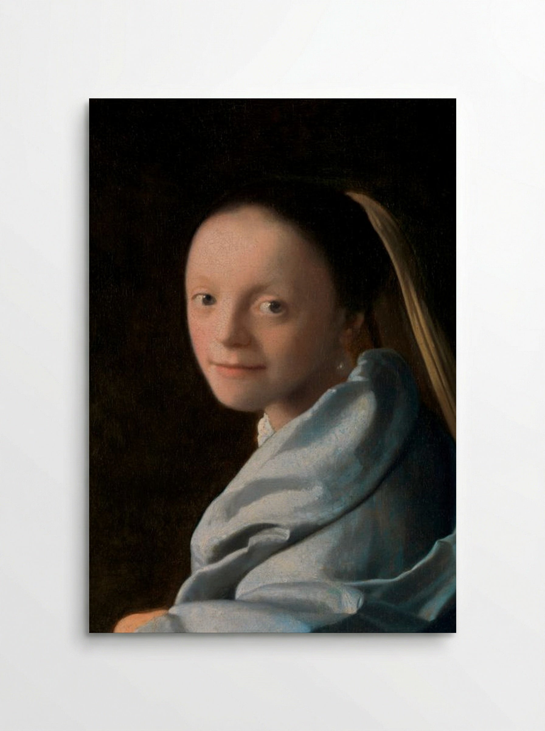 Study of a Young Woman - Johannes Vermeer - Poster