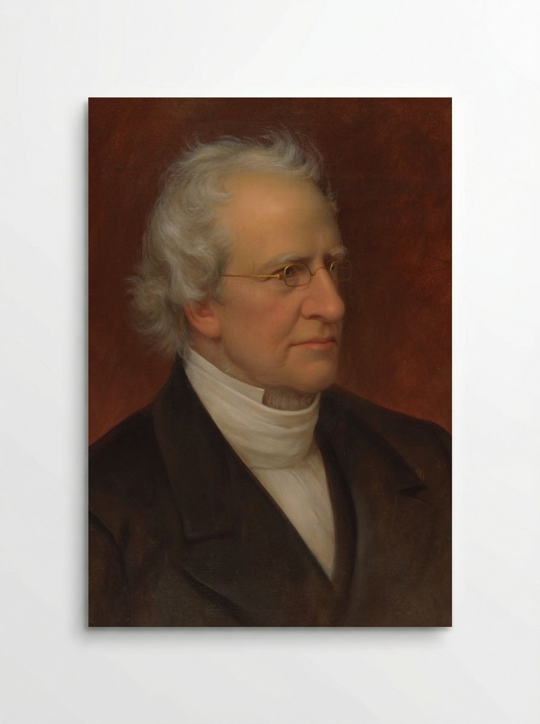 Portrait of the cleric Charles Hodge - John Neagle - Poster