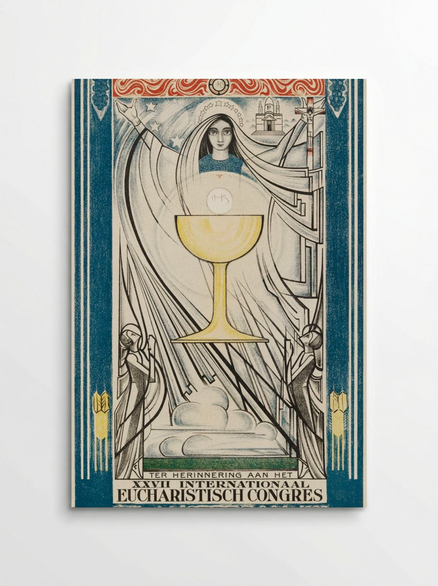 Poster for the International Eucharistic Congress, Amsterdam - Jan Toorop - Poster