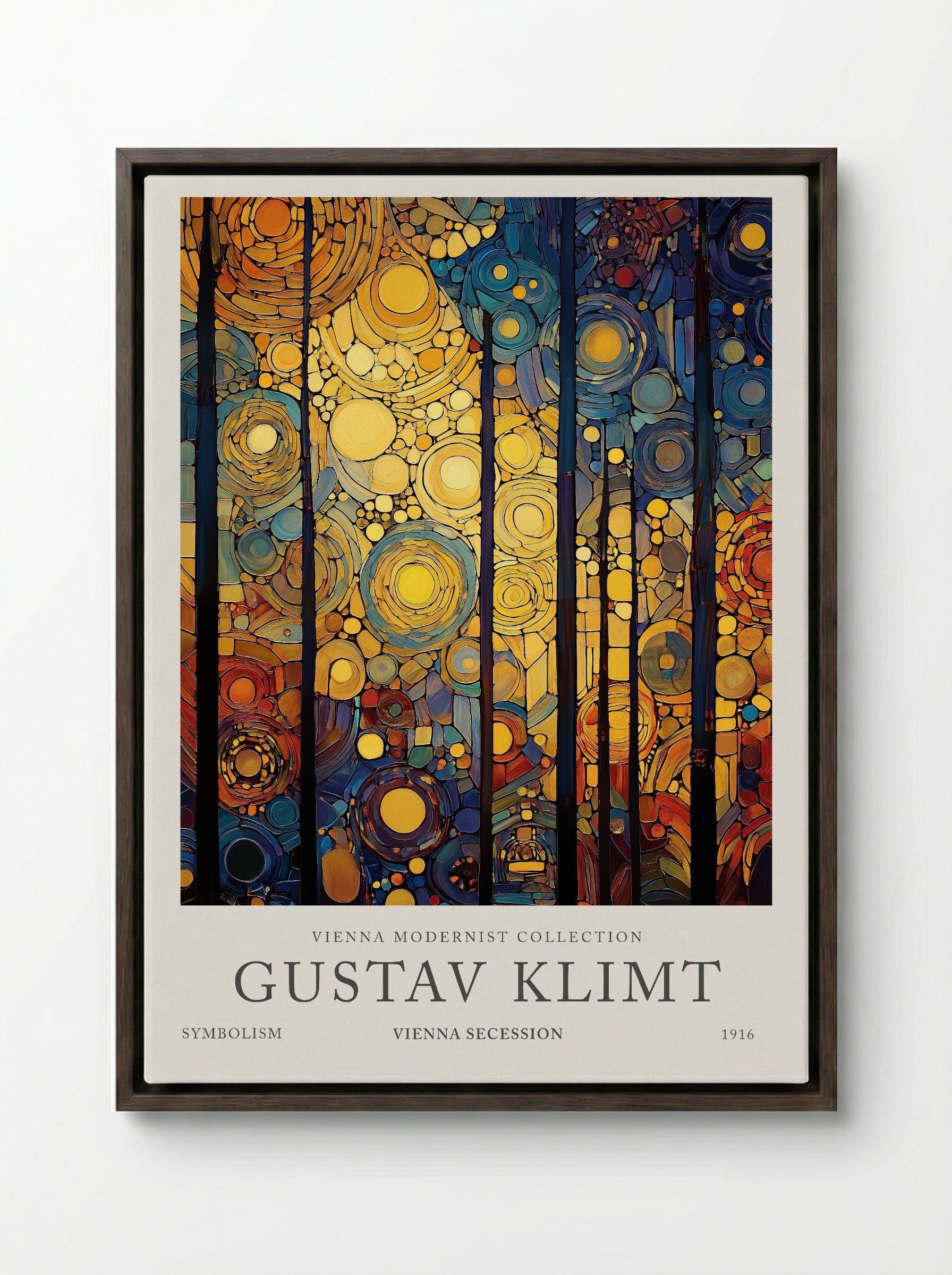 Twilight Forest Bloom - Gustav Klimt