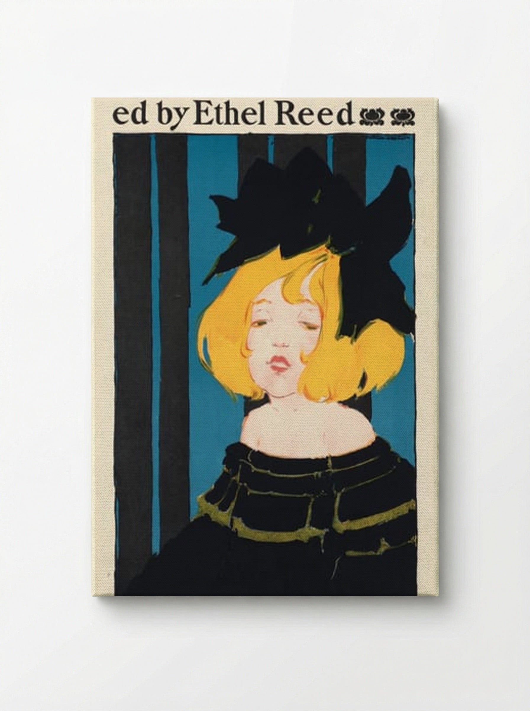 In Childhood's Country (Poster) - Ethel Reed - Canvas