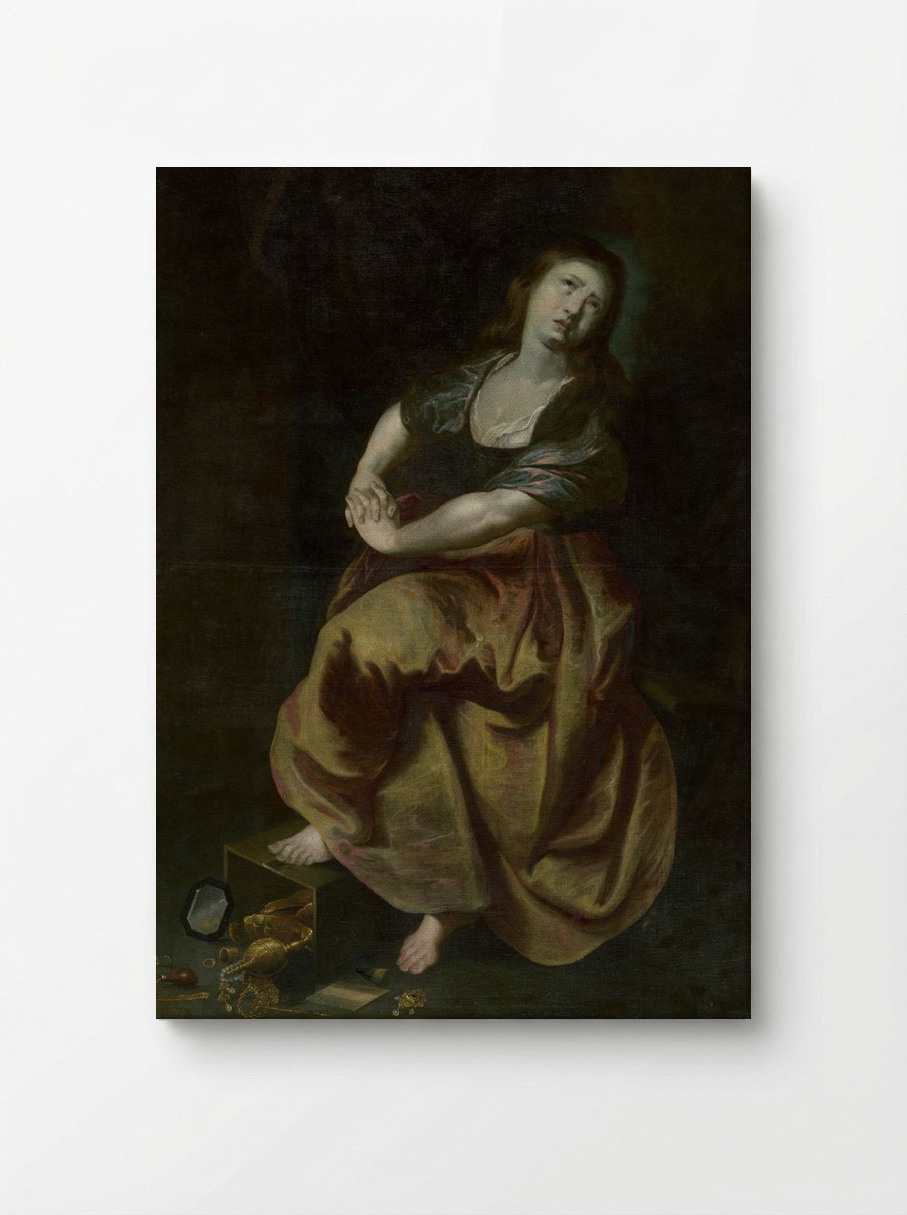 The Penitent Magdalene - Peter Paul Rubens - Canvas