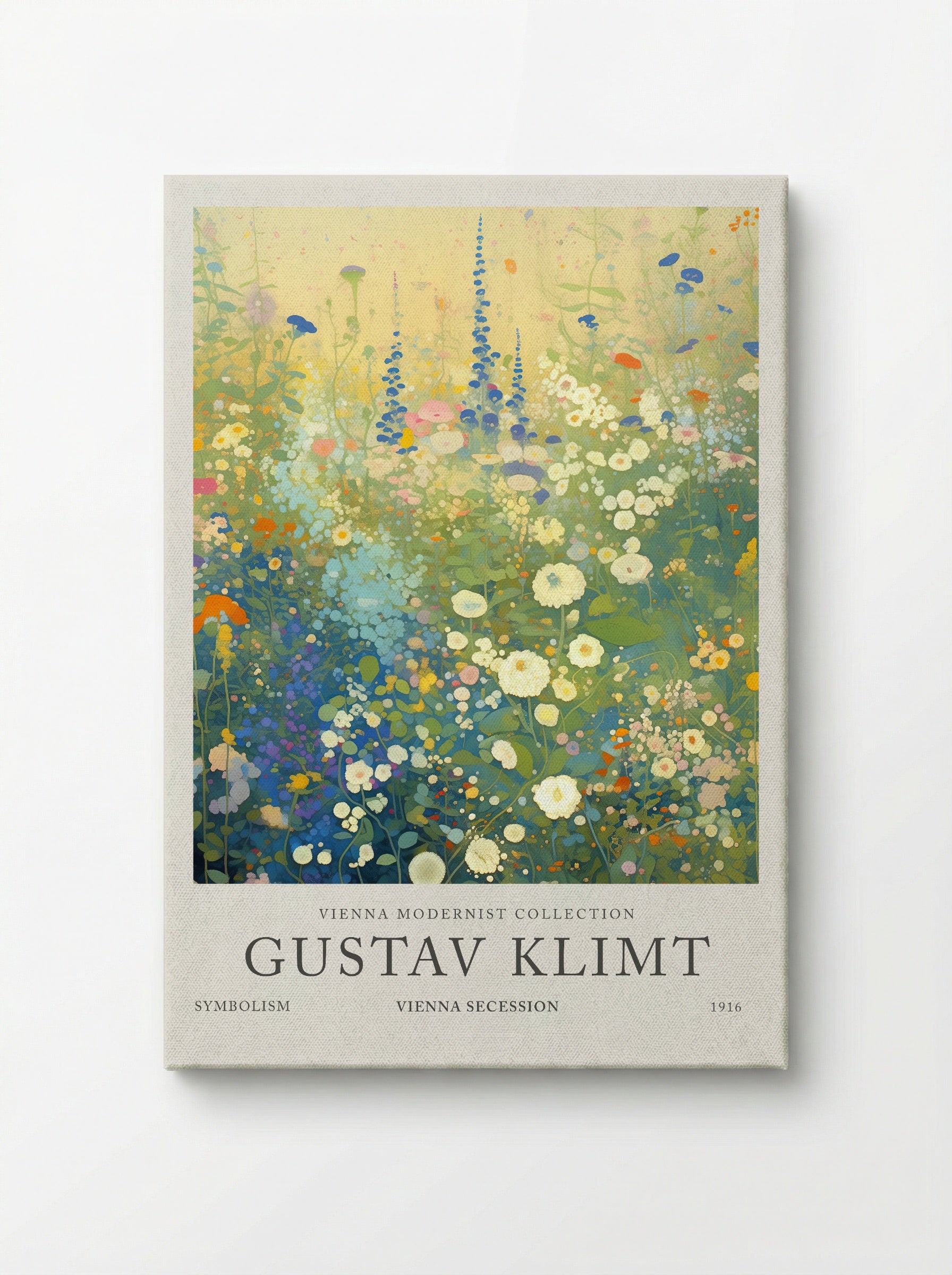 Blue Harmony Garden - Gustav Klimt