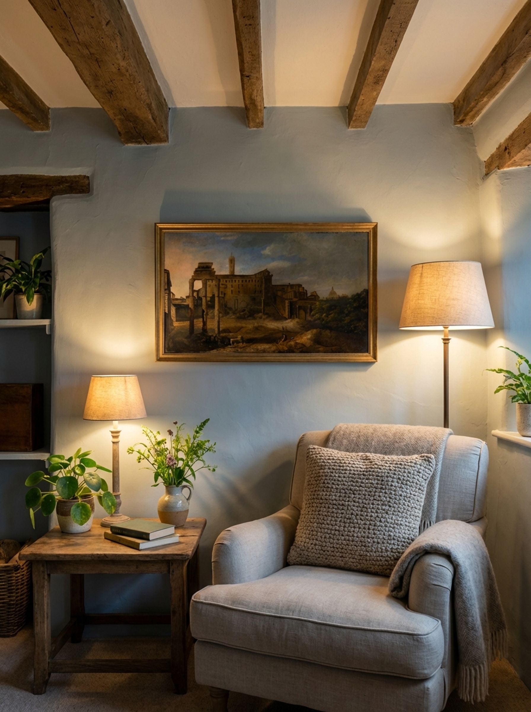 Roman Ruins with Figures - Giovanni Paolo Panini - Lifestyle