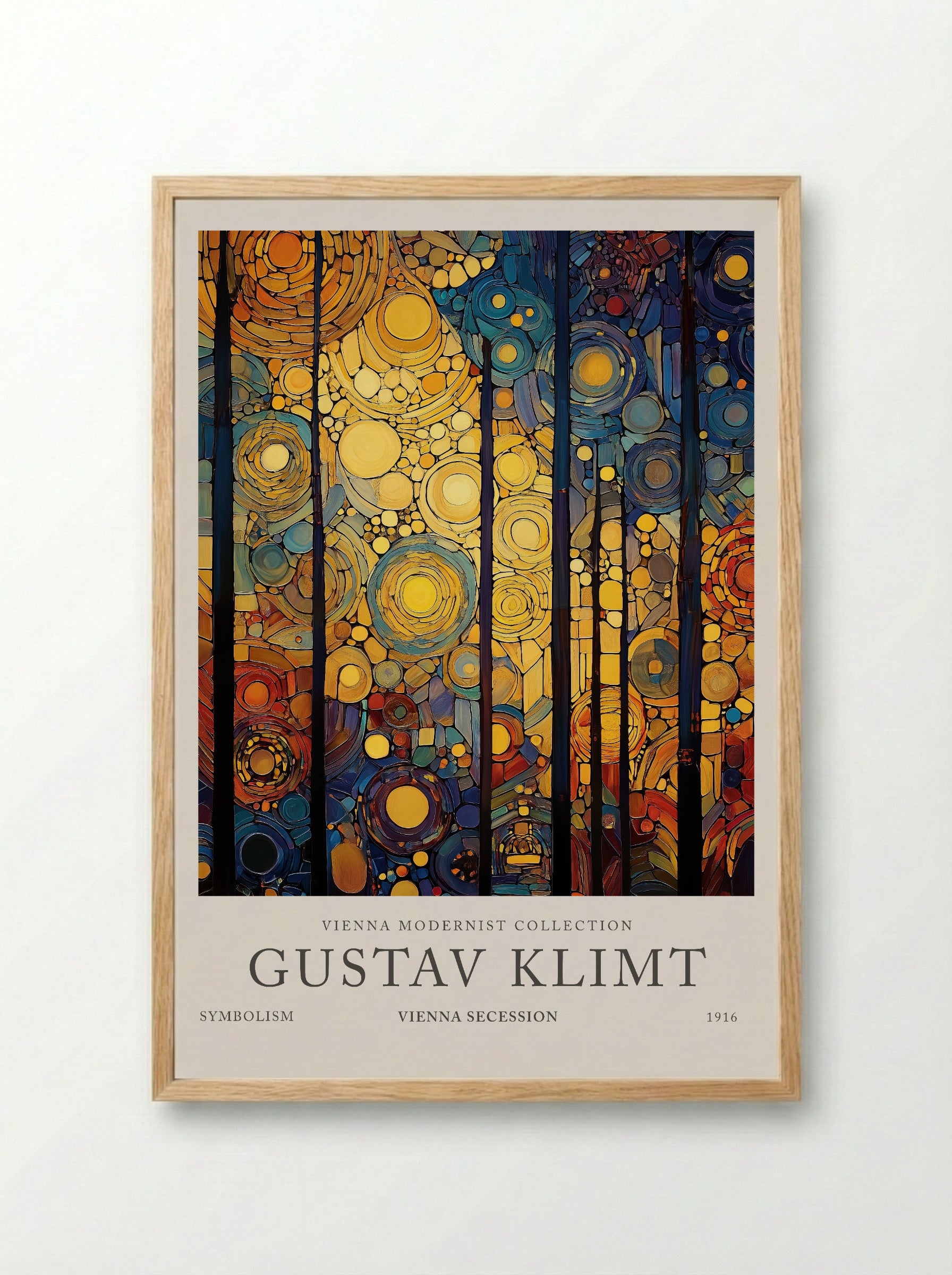 Twilight Forest Bloom - Gustav Klimt