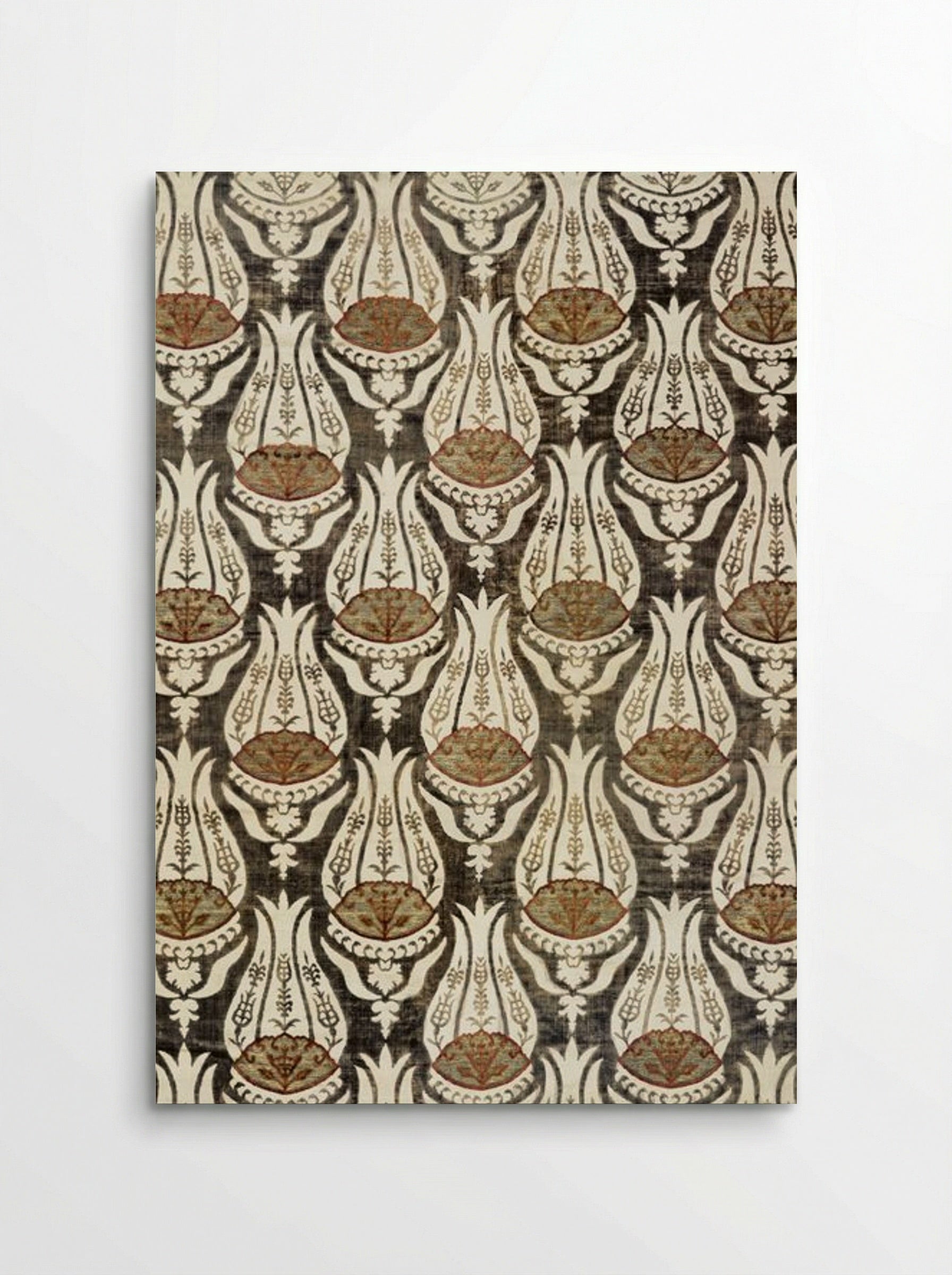 Furnishing Fabric with Tulip and Foliage Design - William Morris - Poster