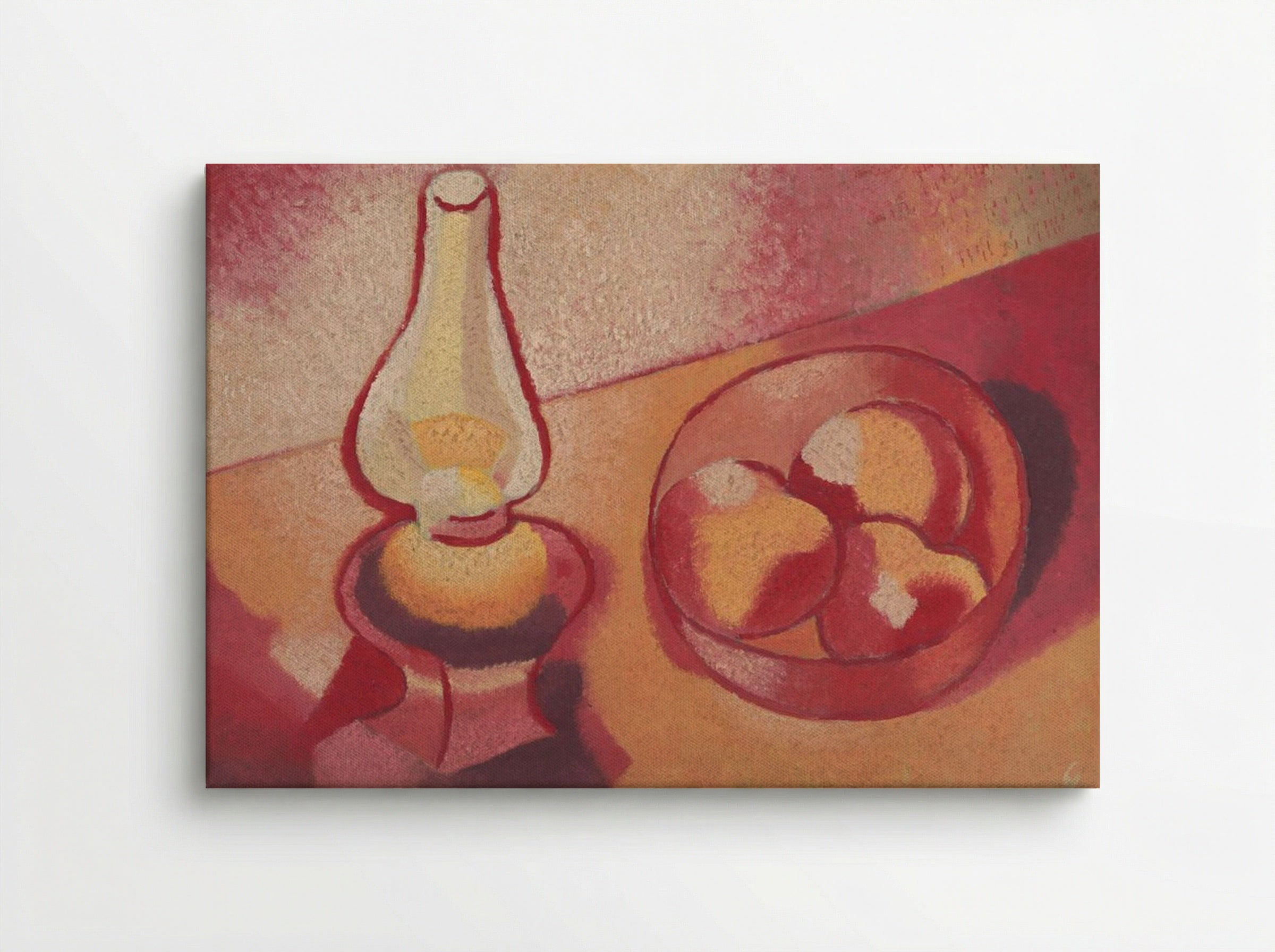 Still Life with a Lamp - Mikuláš Galanda - Canvas