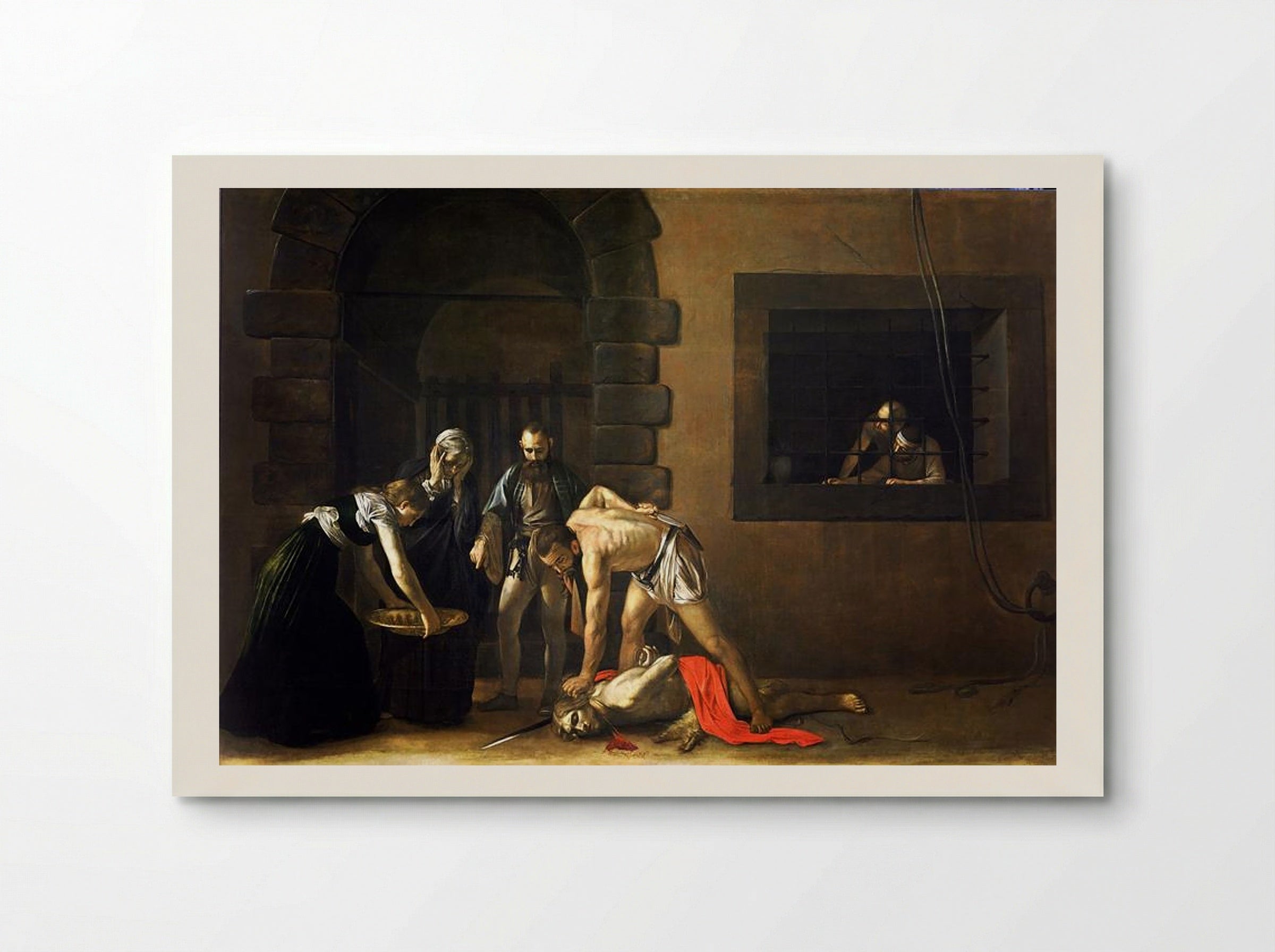 The Beheading of Saint John the Baptist - Caravaggio - Poster