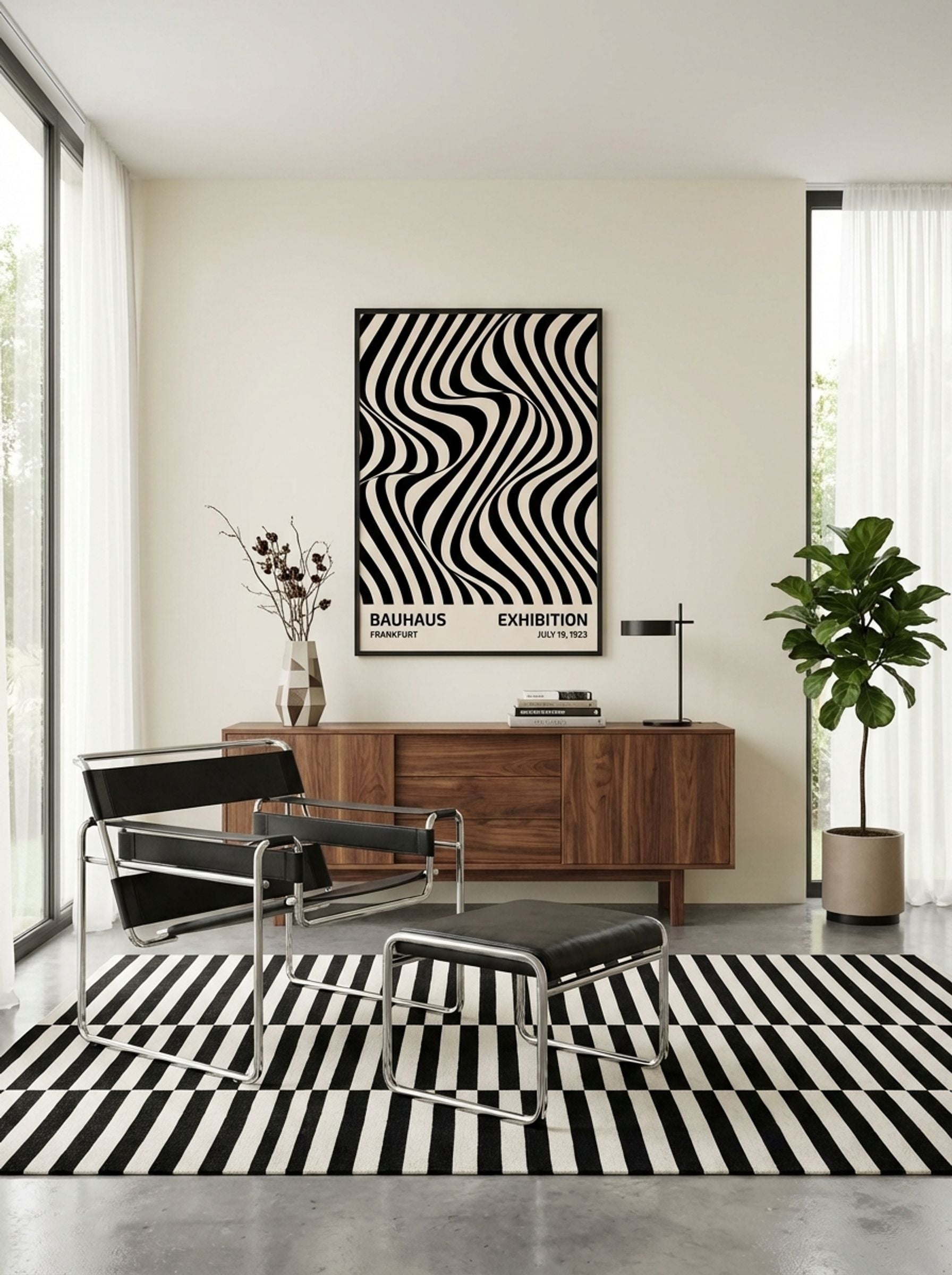 Bauhaus Optical Flow - Frankfurt Exhibition - Lifestyle