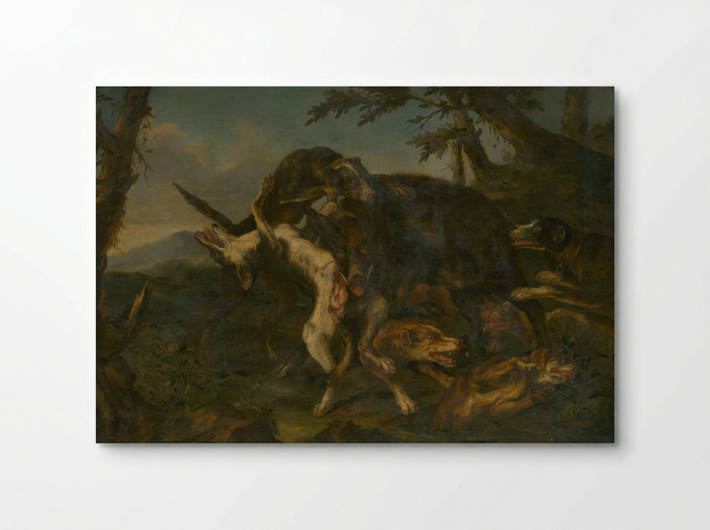 Boar Hunt - Frans Snyders - Poster
