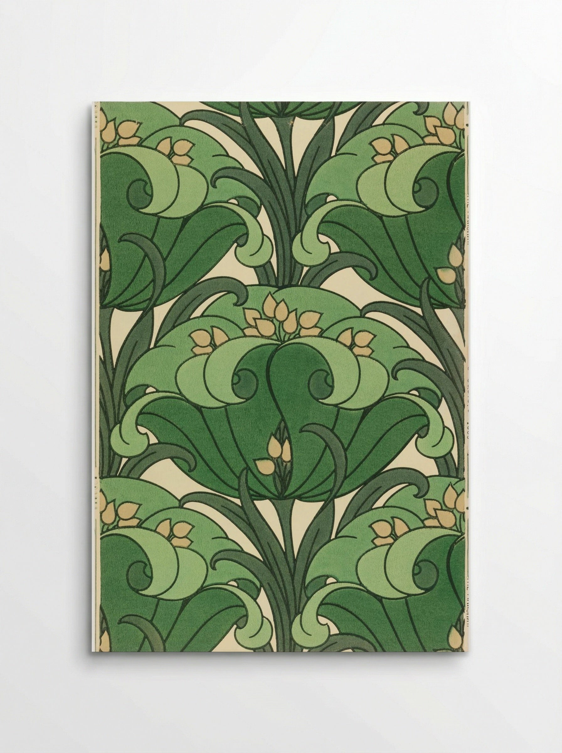 Floral Sidewall Design - William Morris - Poster