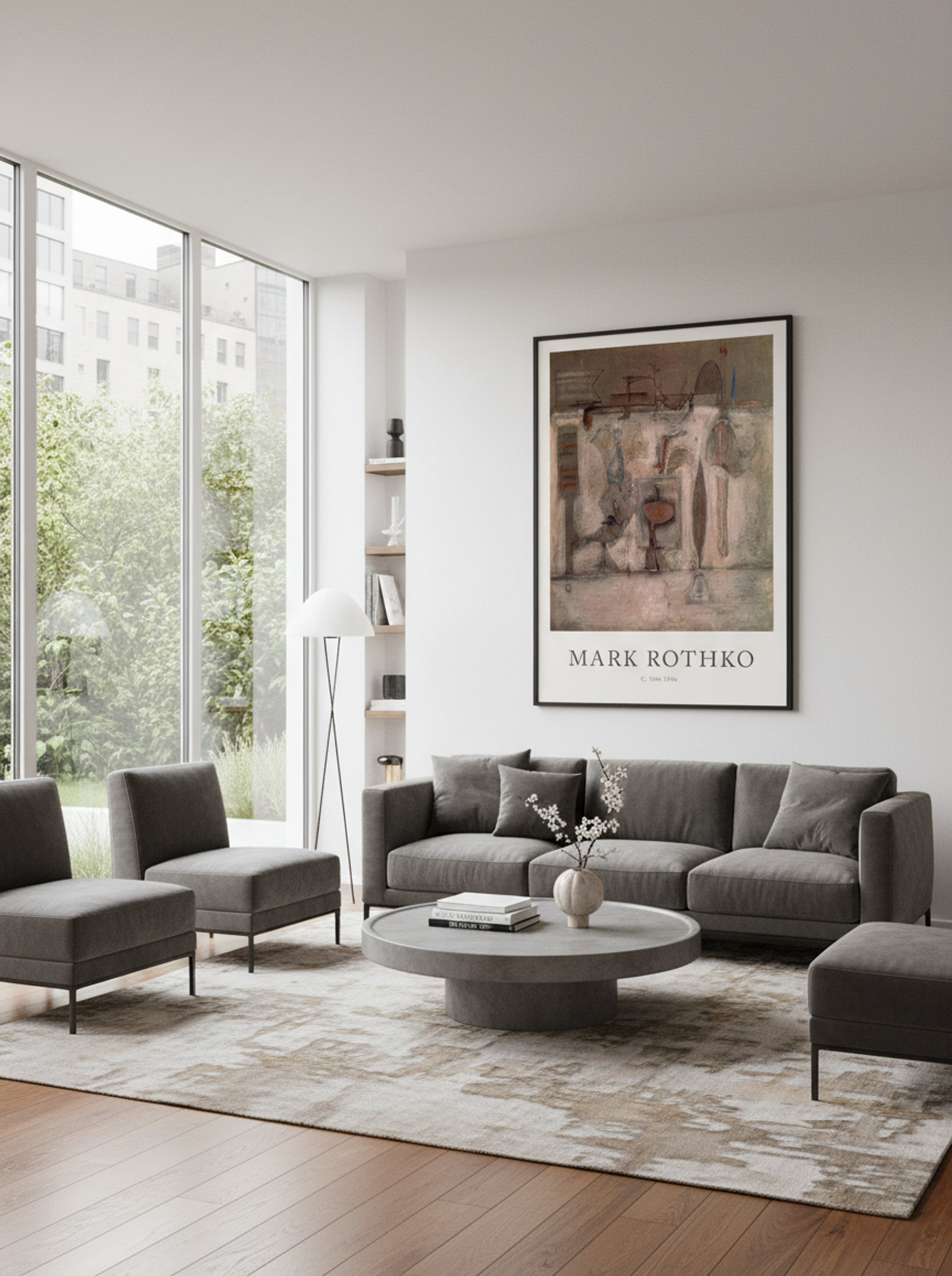 Untitled (Surrealist Composition) - Mark Rothko - Lifestyle