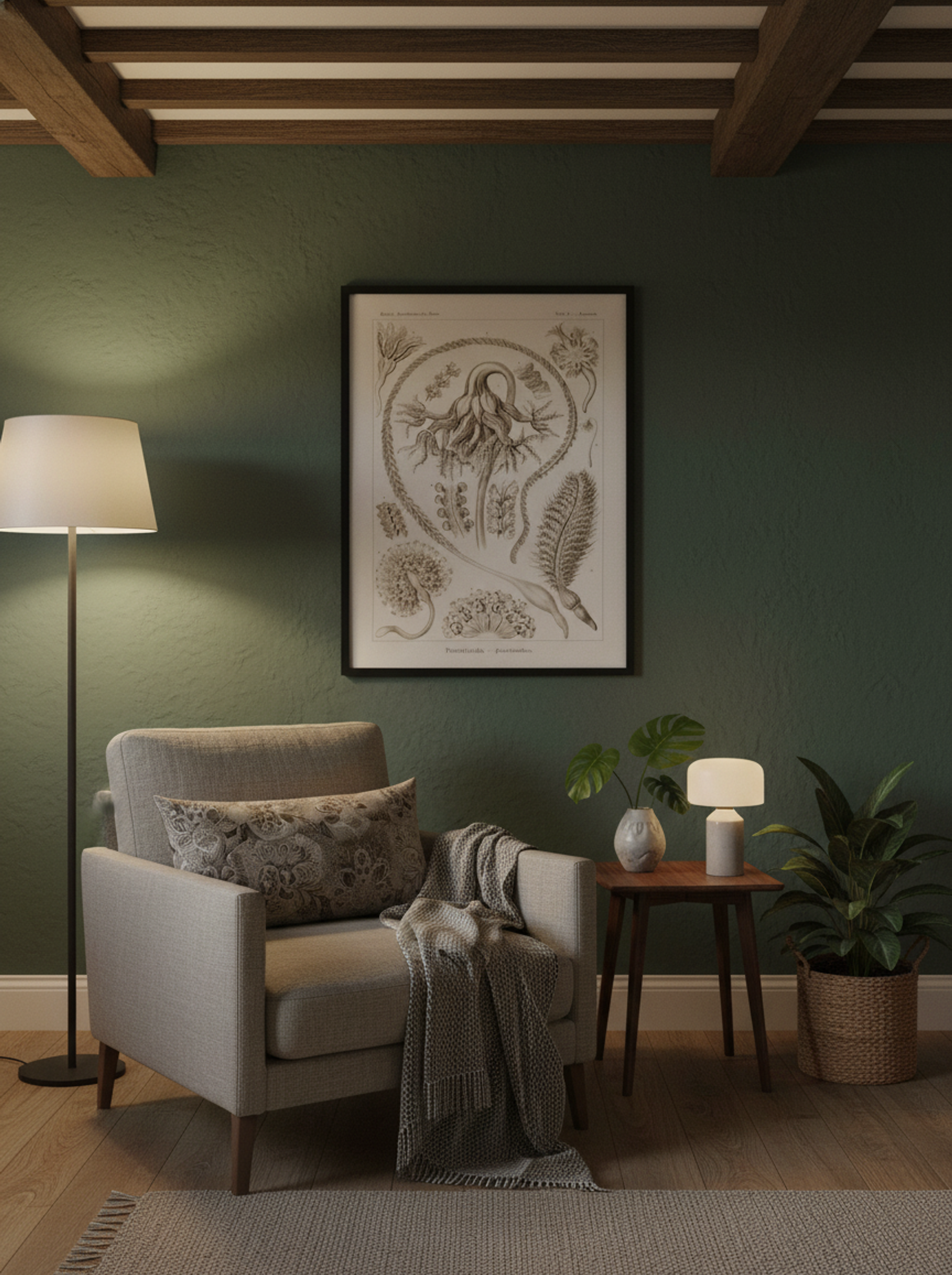 Pennatulida-Federkorallen (1904) - Ernst Haeckel - Lifestyle
