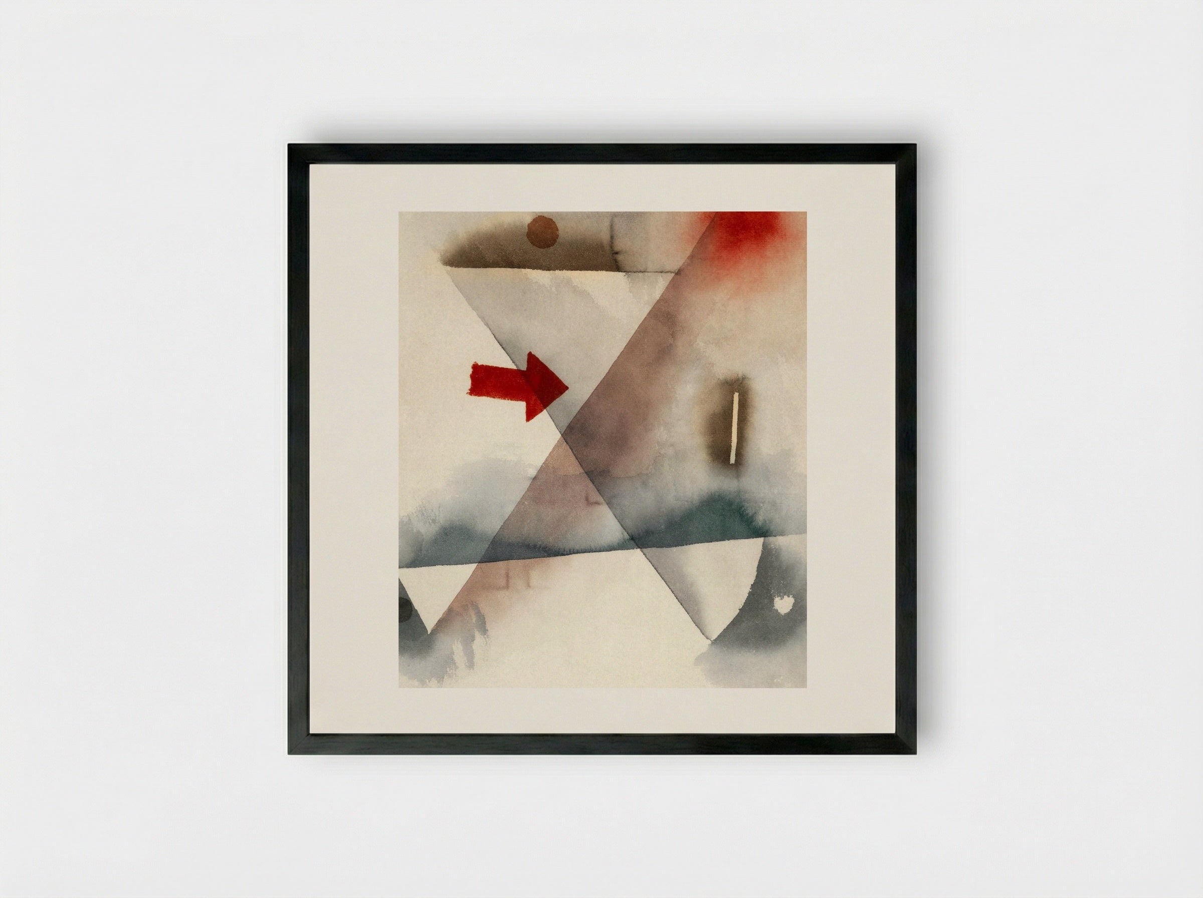 Chimes - Paul Klee - Framed Print Black