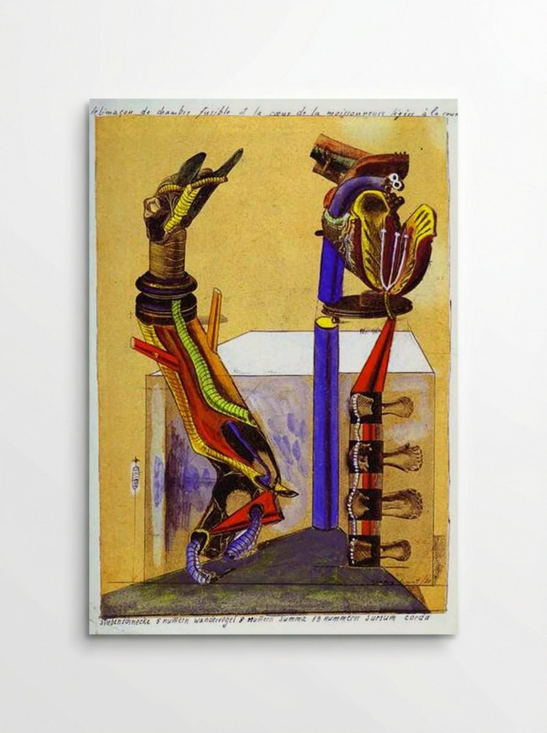 The Slug Room - Max Ernst - Poster