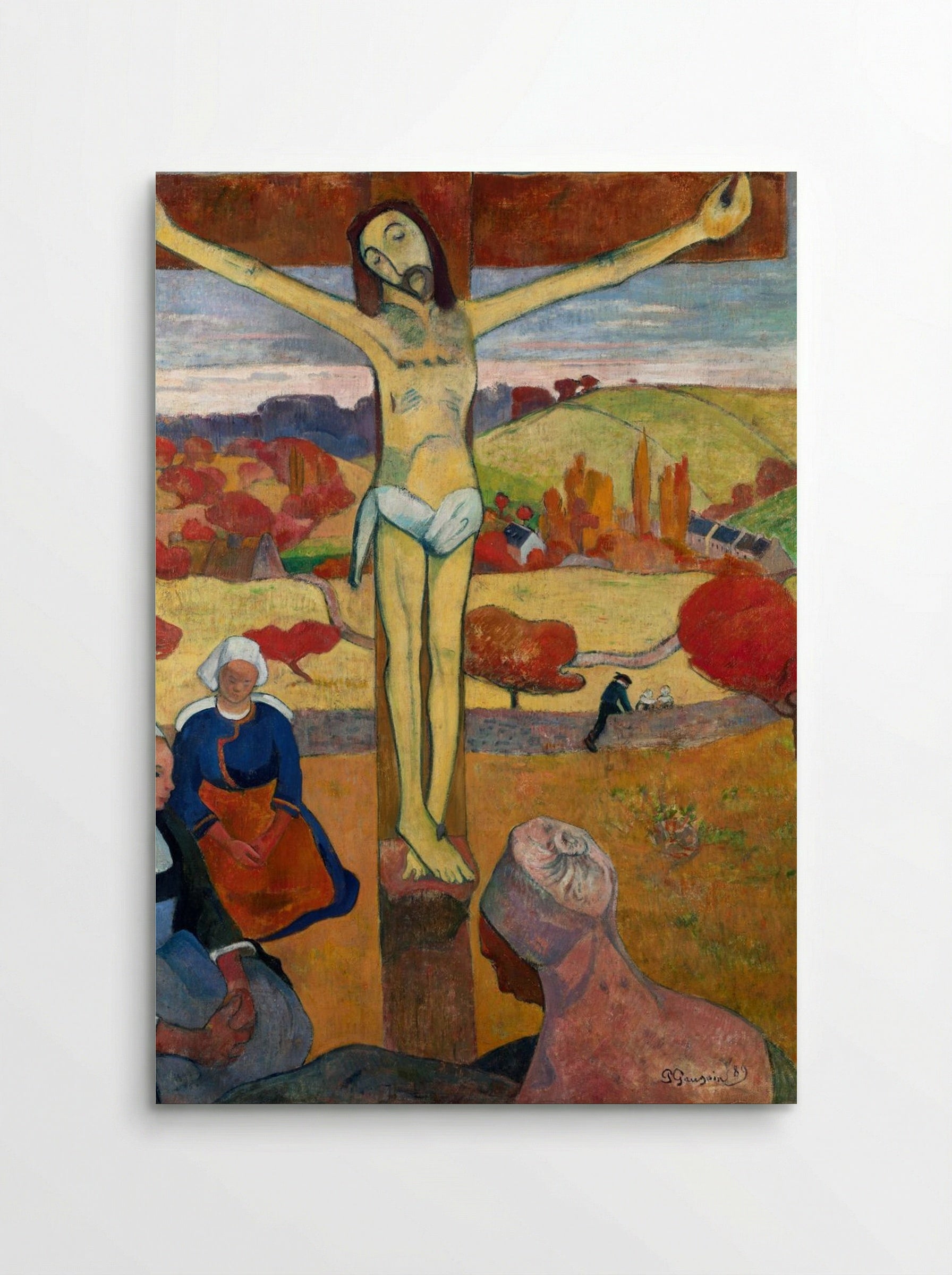 The Yellow Christ - Paul Gauguin - Poster