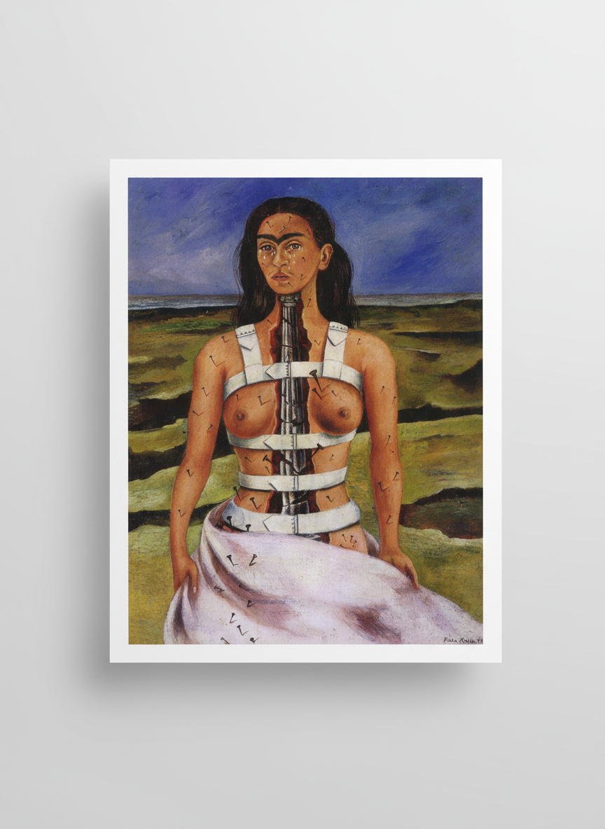 The Broken Column - Frida Kahlo - Poster