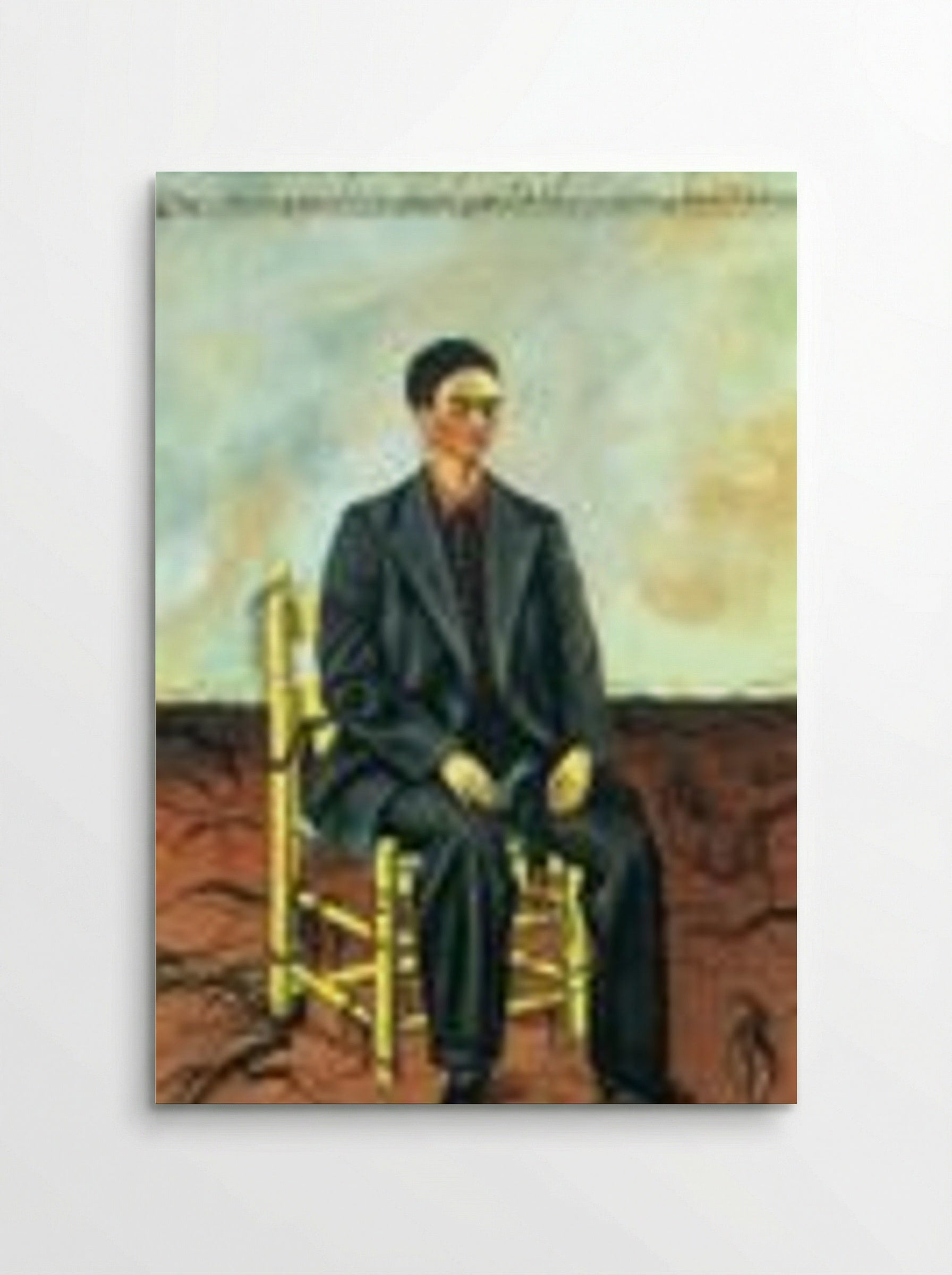 Self-Portrait with Cropped Hair - Frida Kahlo - Poster