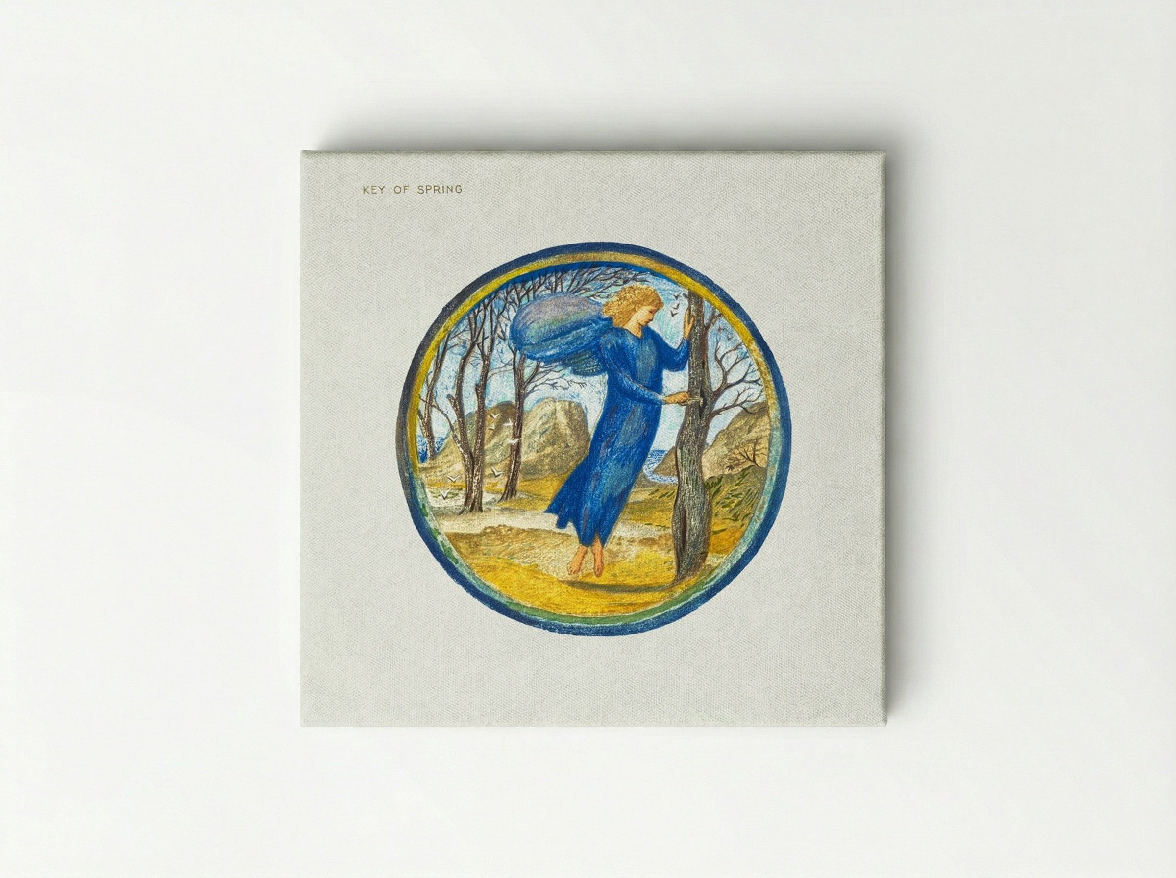 Key of Spring - Edward Burne-Jones - Canvas