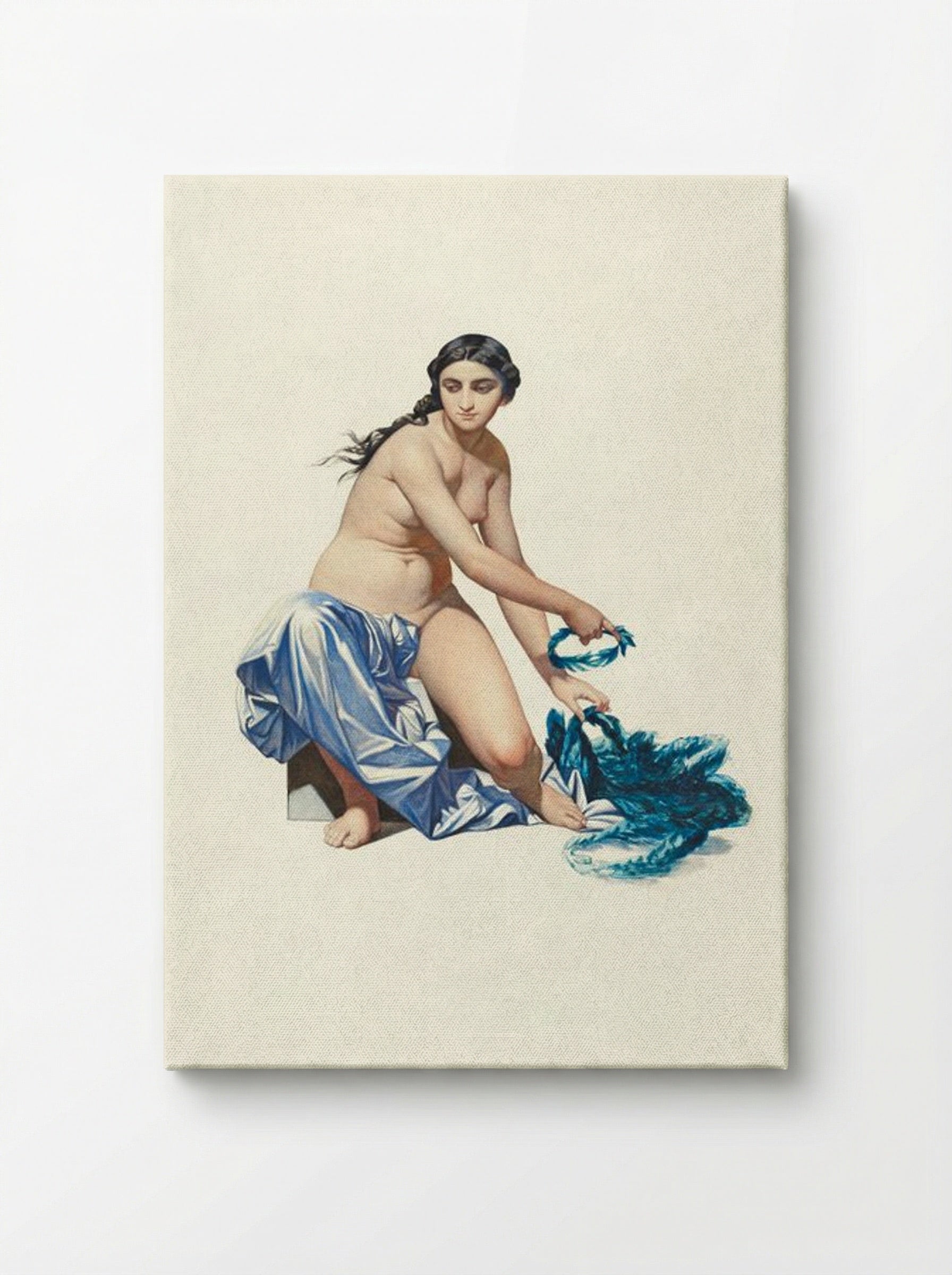 Study for a Figure of Fame - Paul Delaroche - Canvas