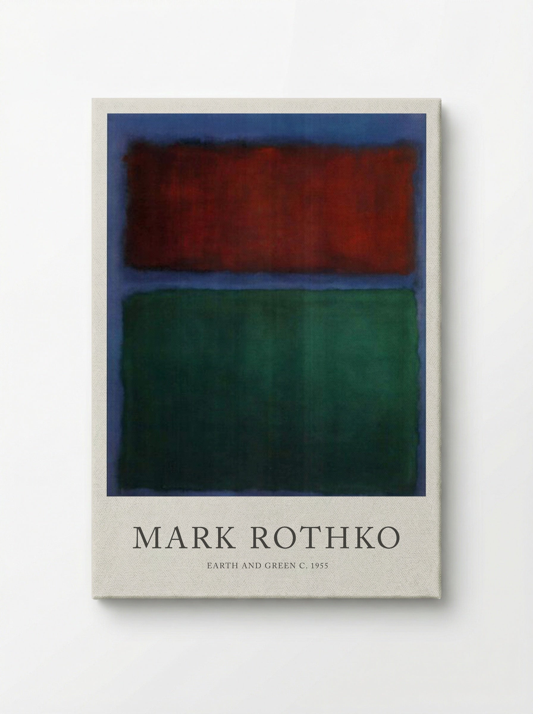 Earth and Green - Mark Rothko - Canvas