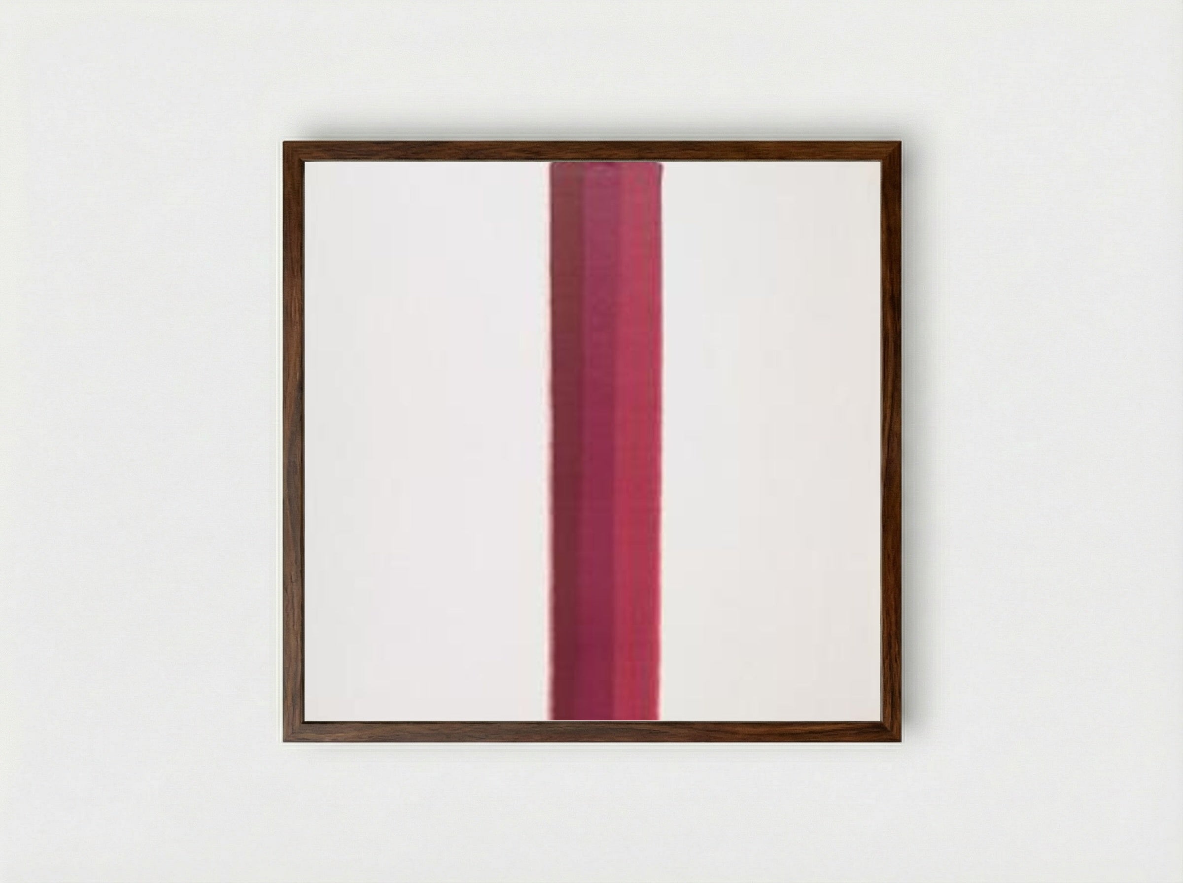 Roseate - Morris Louis - Framed Print Dark Wood