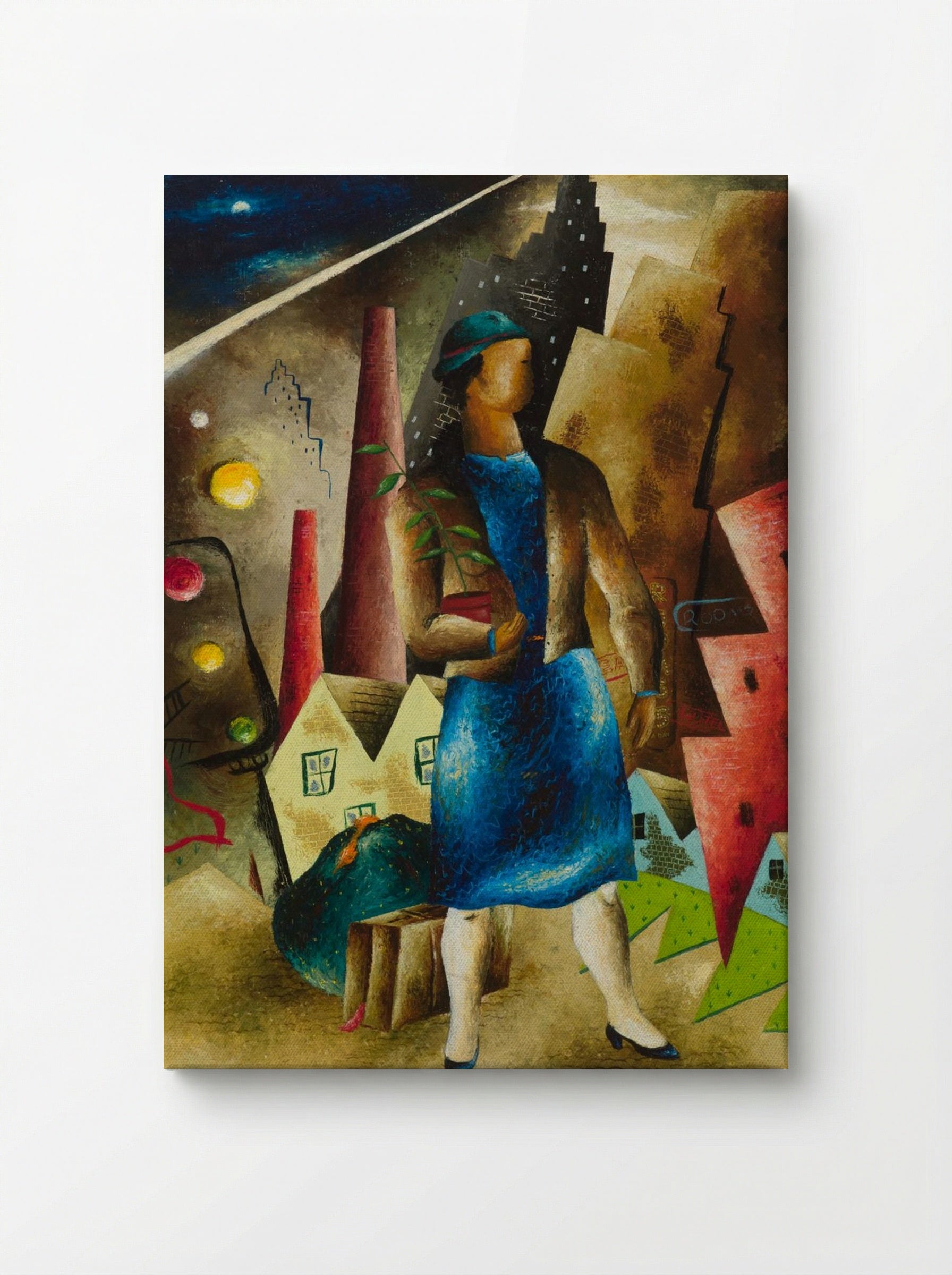 The Eviction - Eugeniusz Eibisch - Canvas