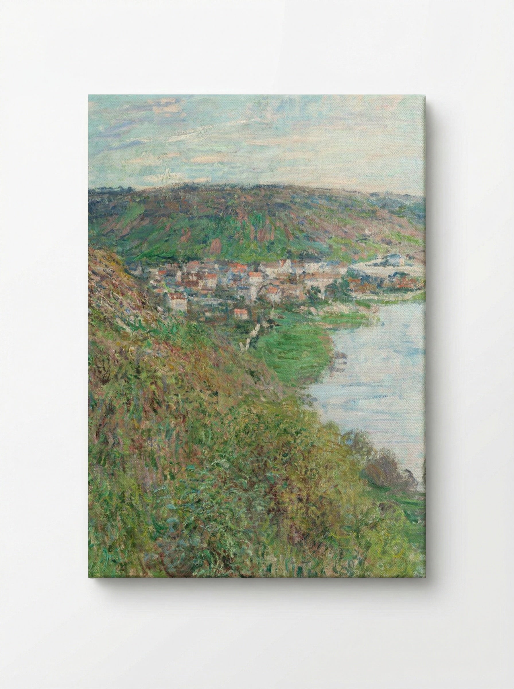 View of Vétheuil - Claude Monet - Canvas