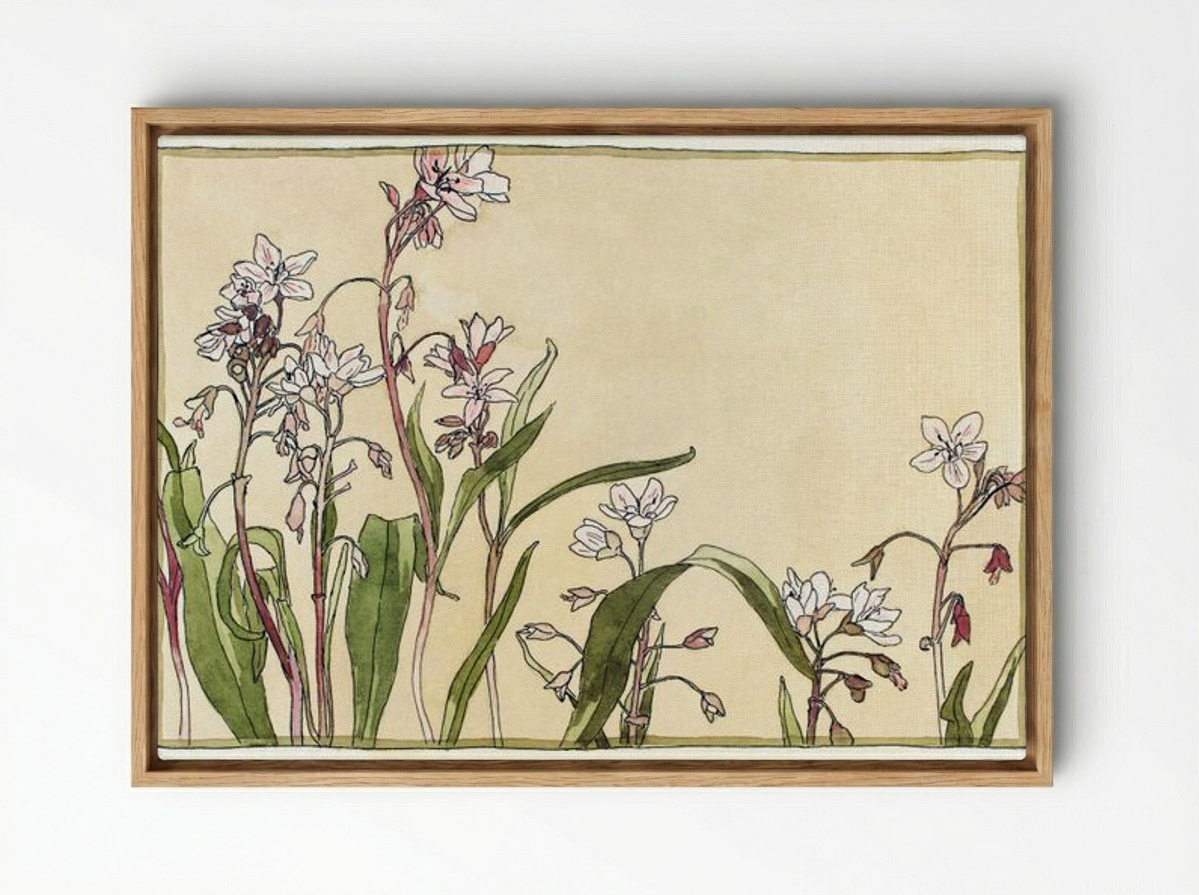 Spring Beauty - Hannah Borger Overbeck - Framed Canvas Wood