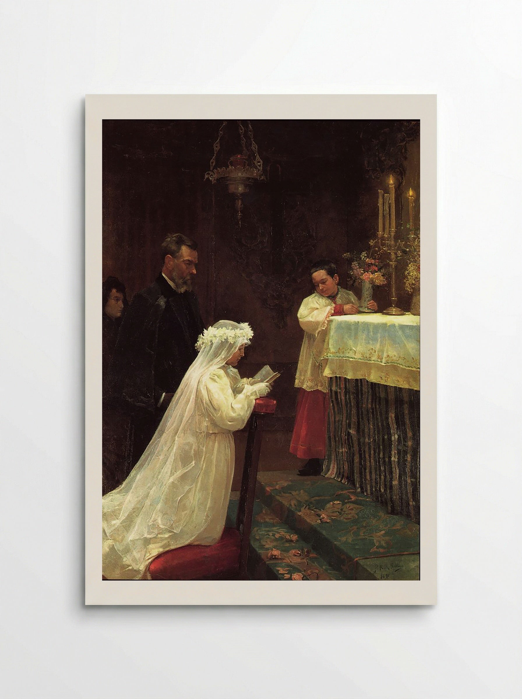 First Communion - Péricles Antão Frazão - Poster