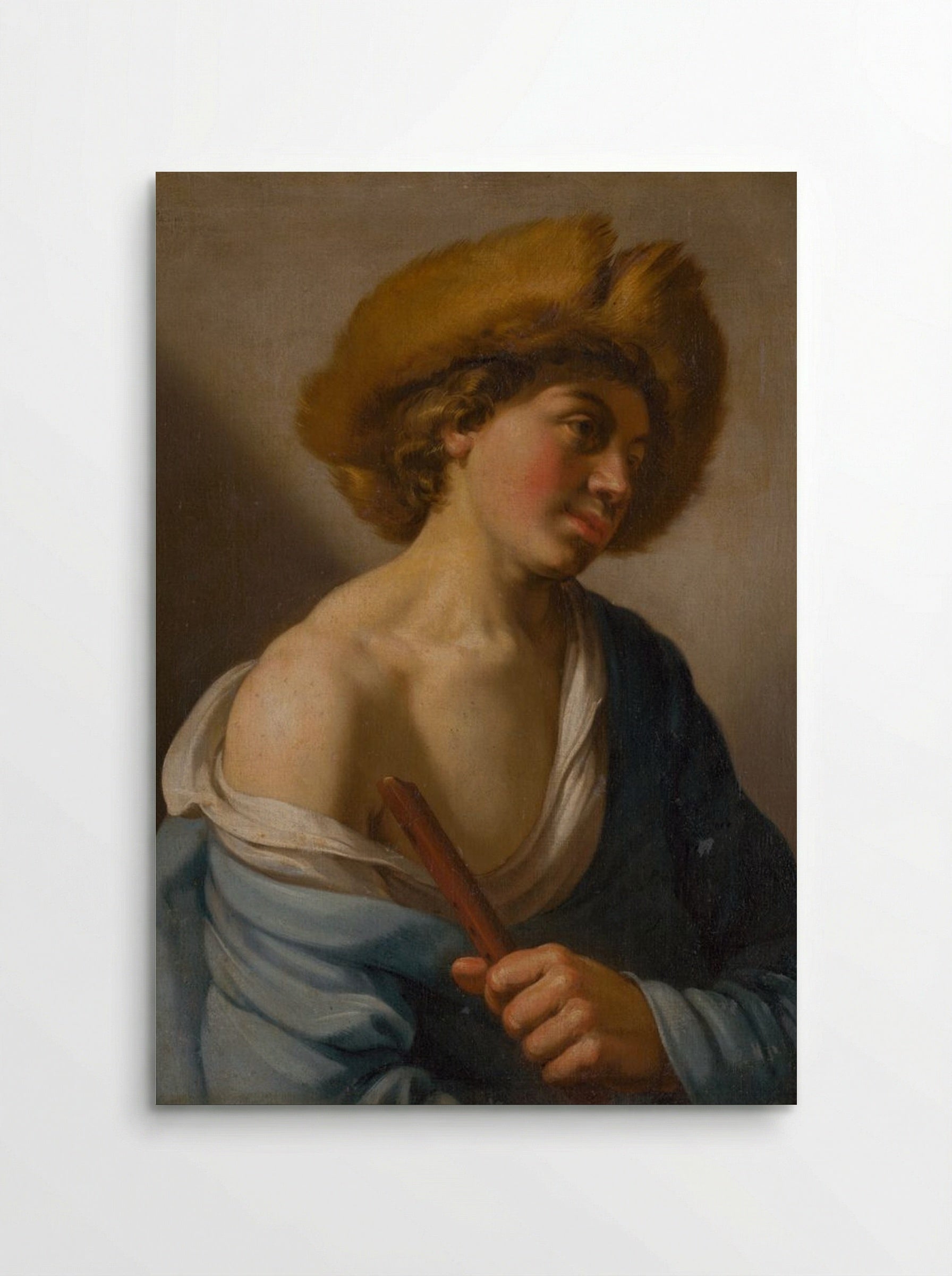 Shepherd with a Flute - Hendrick ter Brugghen - Poster