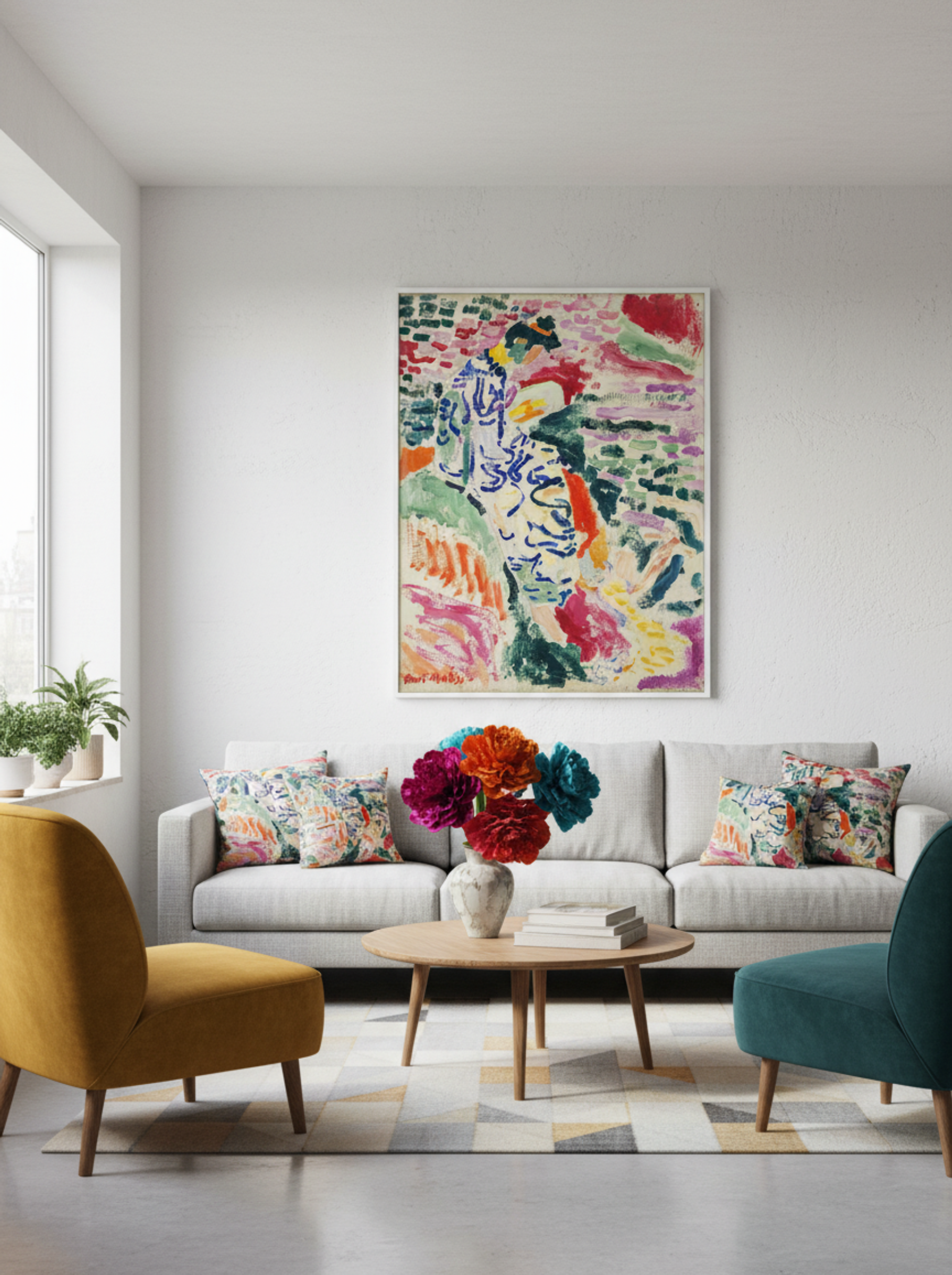 La Japonaise by Henri Matisse – Fauvist Figurative Orientalist Print - Lifestyle