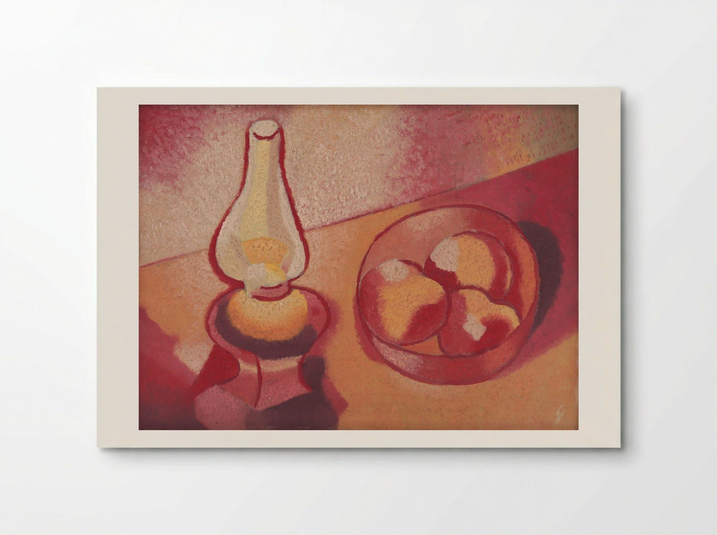 Still Life with a Lamp - Mikuláš Galanda - Poster