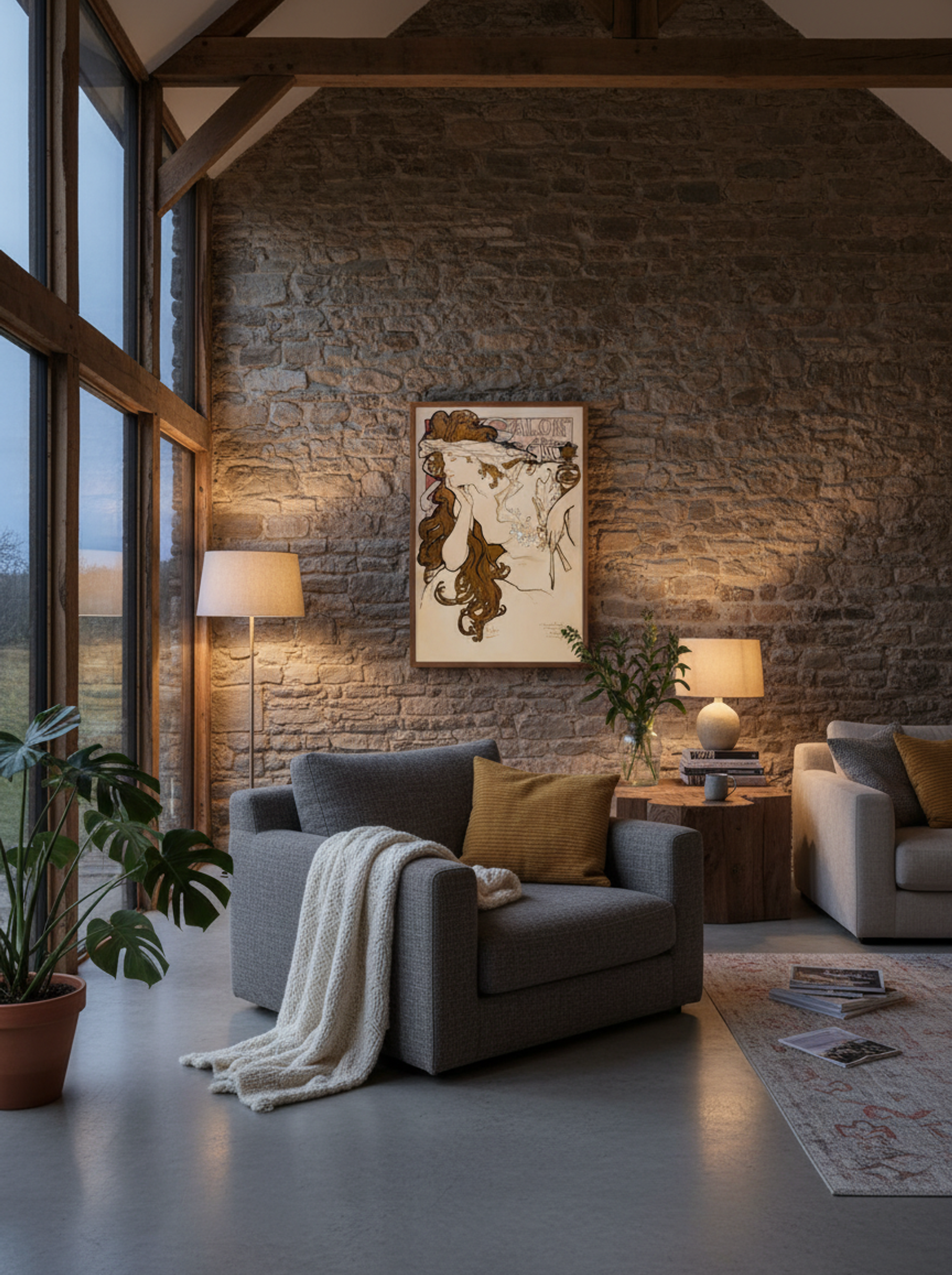 Salon des Cent Poster - Alphonse Mucha - Lifestyle