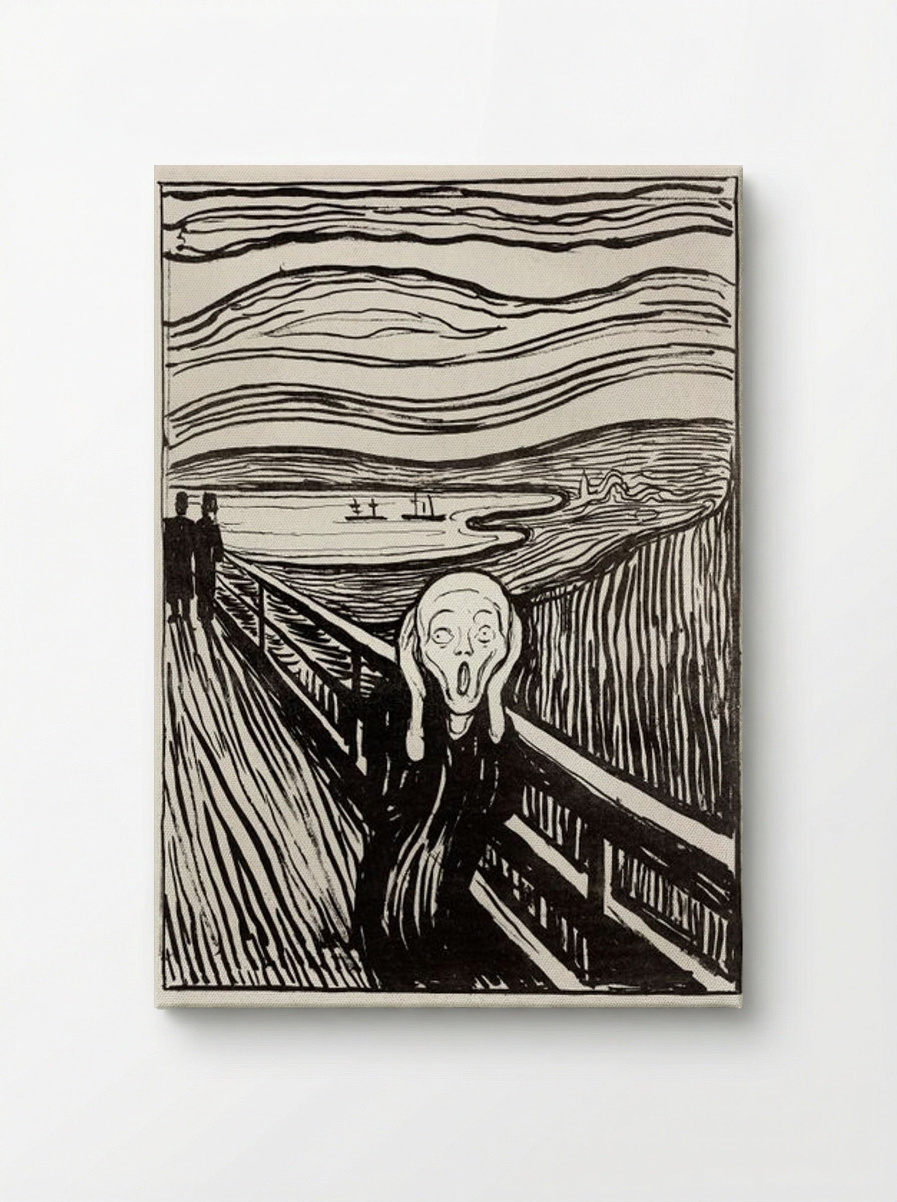 The Scream - Edvard Munch - Canvas